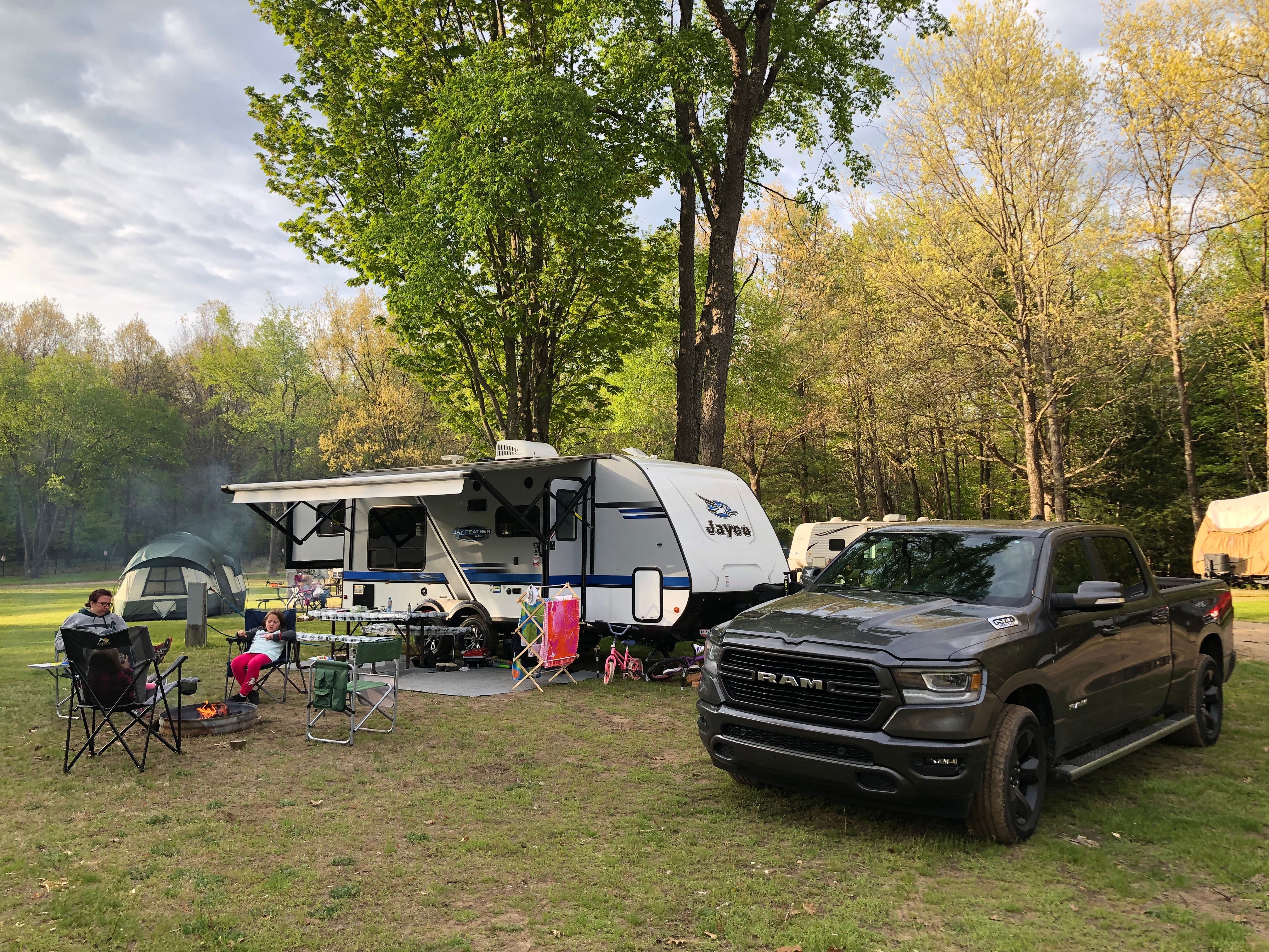 Camper submitted image from Ludington East - Pere Marquette River KOA - 3