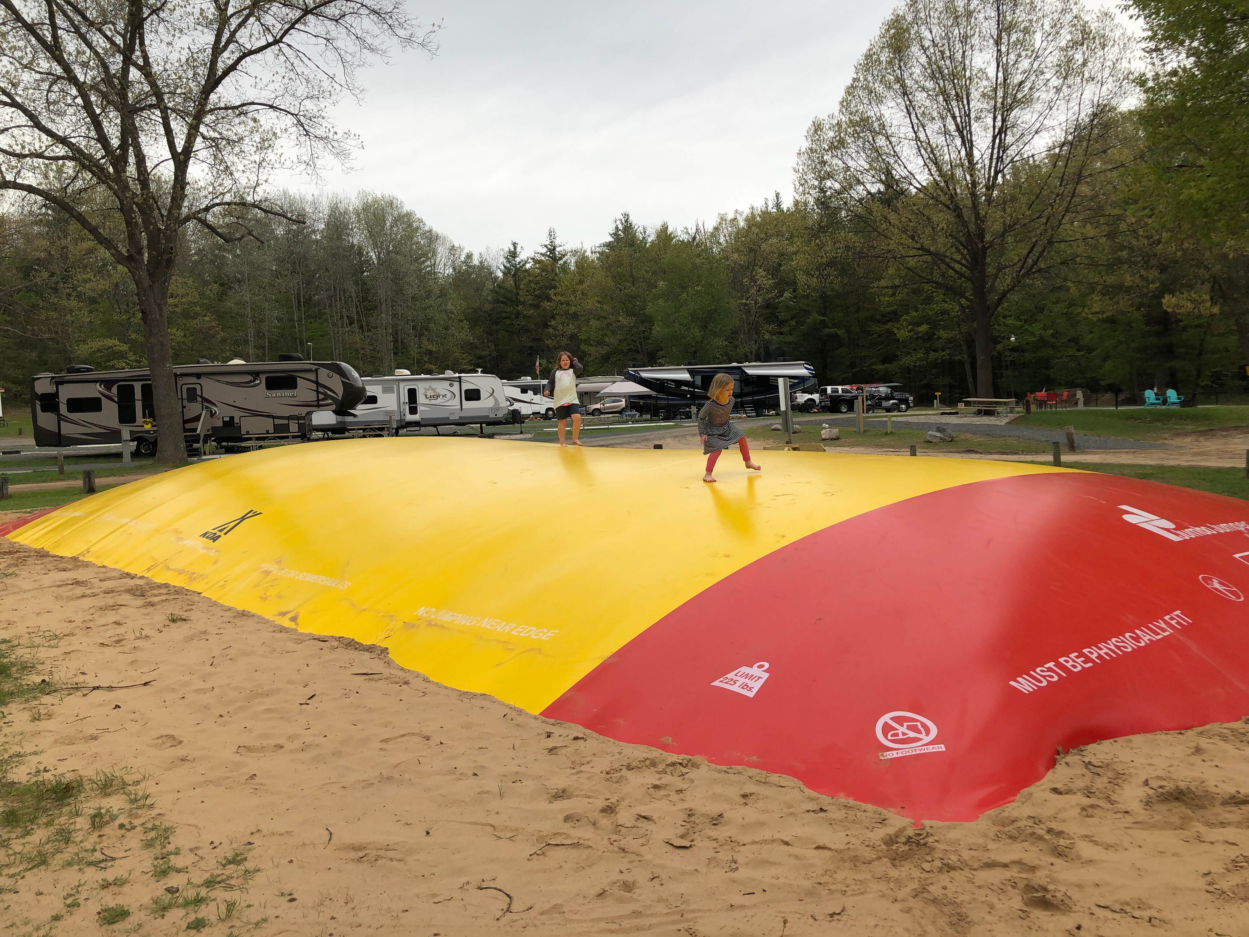 Camper-submitted photo at Ludington East - Pere Marquette River KOA near Bitely, MI