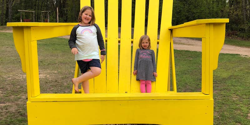 Camper submitted image from Ludington East - Pere Marquette River KOA