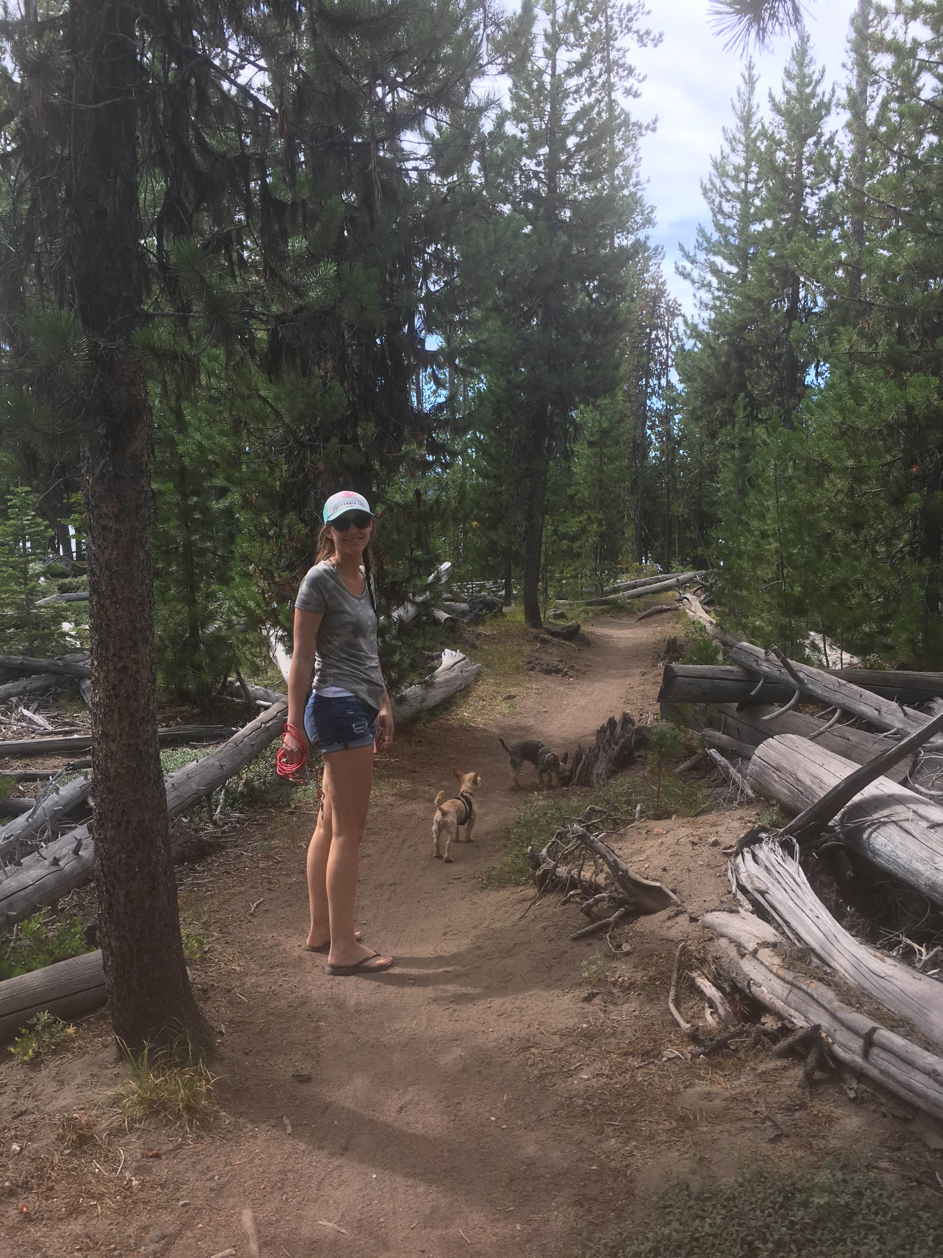 Jaws G.'s photo of camping with pets at Lava Lake Campground near Deschutes National Forest