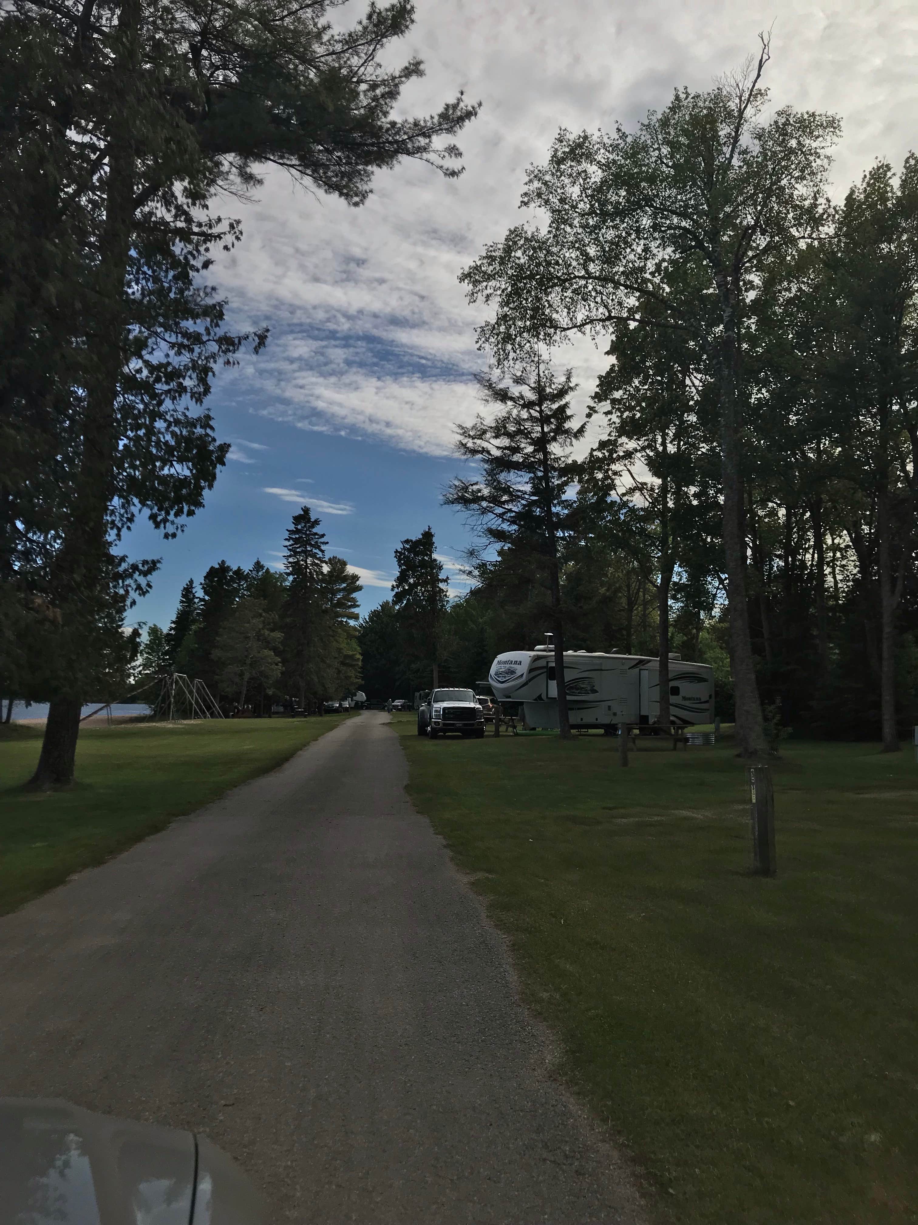 Matt R.'s photo of rv camping at O. B. Fuller Campground near Pembine, WI