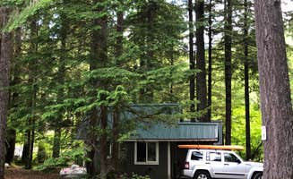 Stephanie Z.'s photo of glamping accommodations at Eagle Cliff Campground near Packwood, WA
