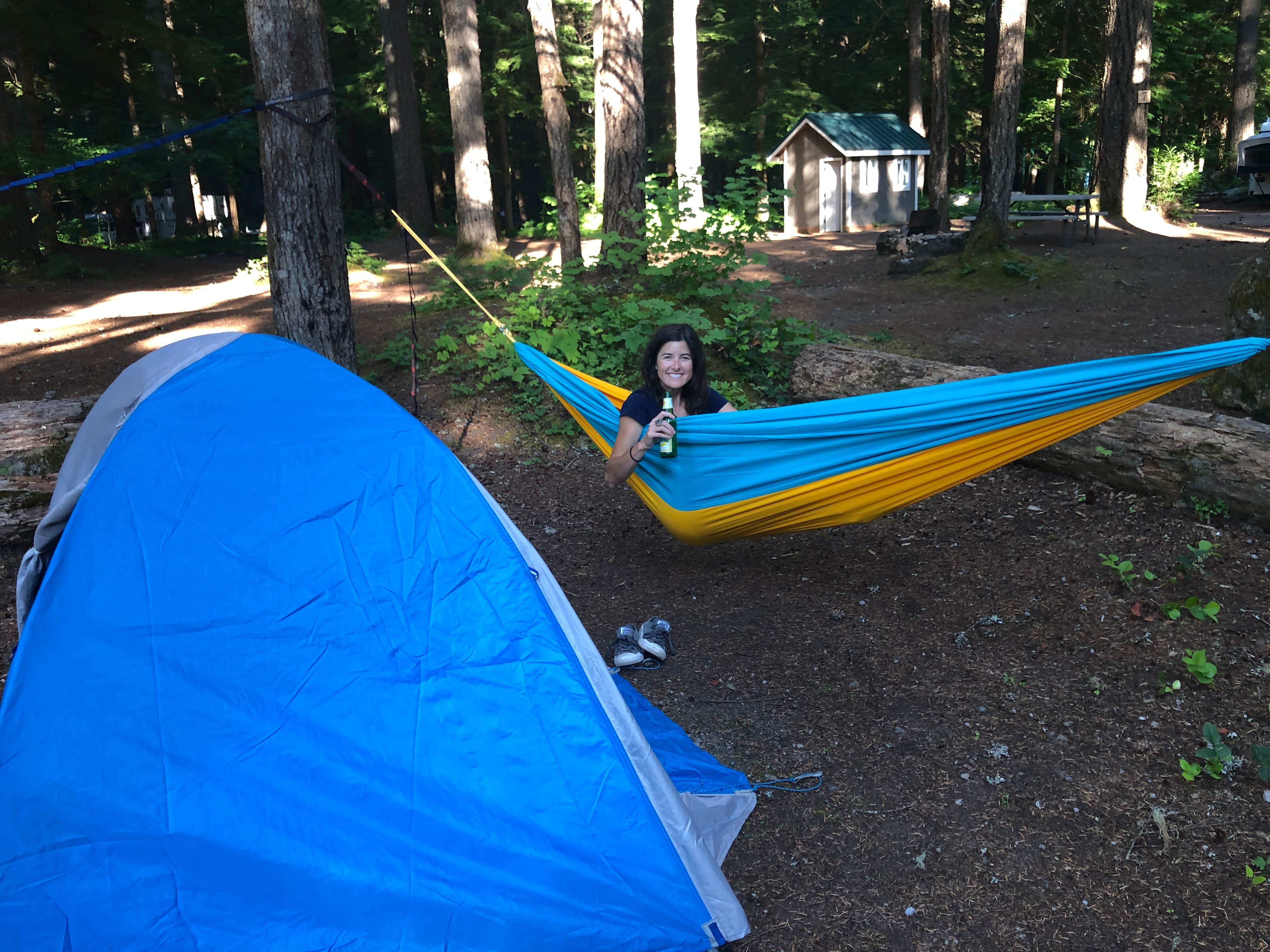 Stephanie Z.'s photo at Eagle Cliff Campground near Cougar, WA