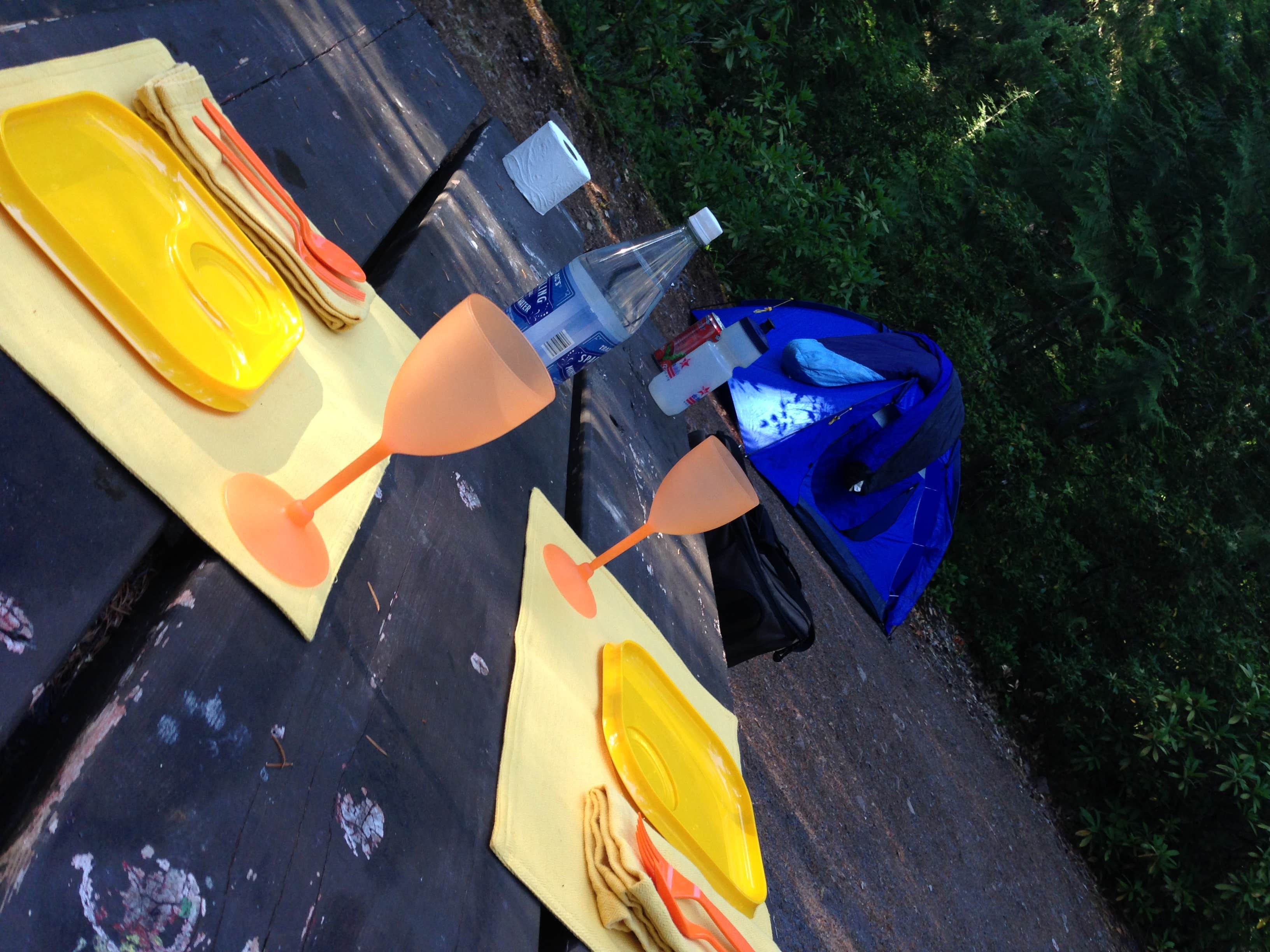 Camper-submitted photo at Whispering Falls Campground near Detroit, OR