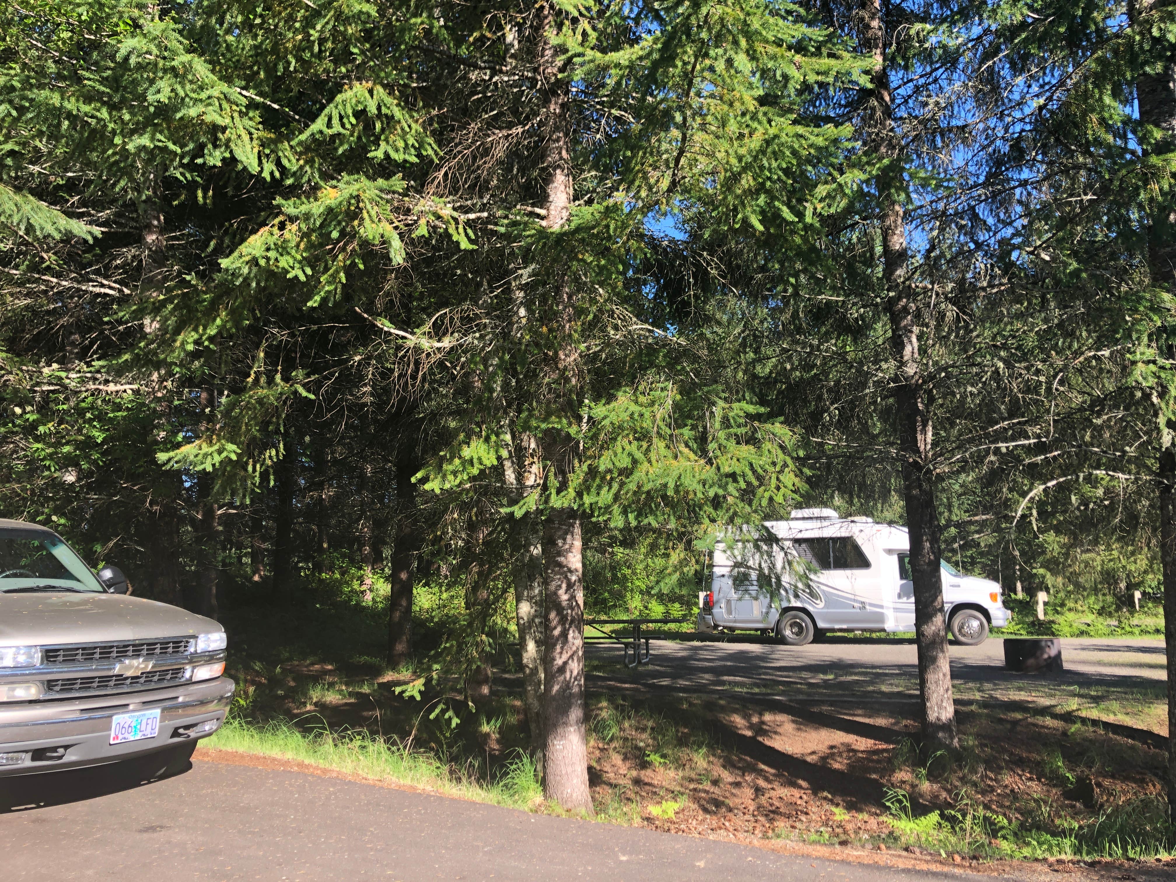 Stephanie Z.'s photo of rv camping at Dairy Creek East — L.L. Stub Stewart Memorial State Park near Woodland, WA