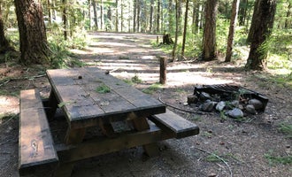 Camping near Rock Creek Campground - Yacolt Burn State Forest: Lewis River Campground Community of Christ, Heisson, Washington