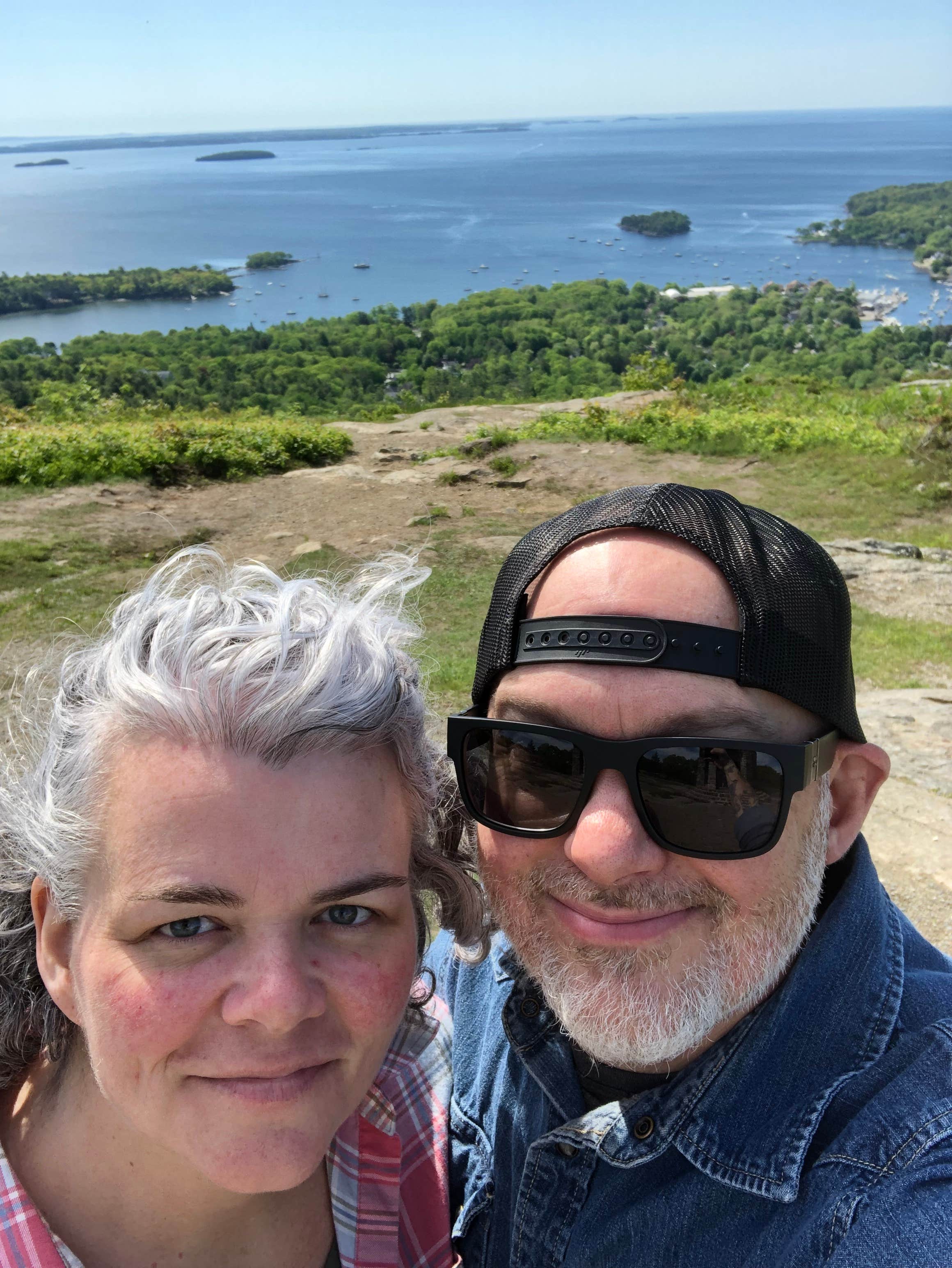 Top of the mountain.