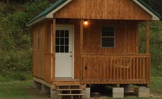Vivian B.'s photo of a cabin at Cabin Creek Camping near Oil Springs, KY