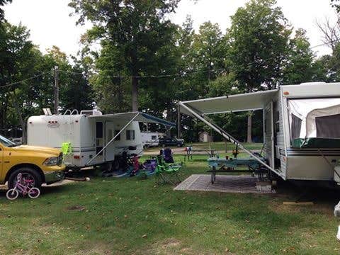 Camping near Black Lake County Park: John Gurney Park Campground, Hart, Michigan