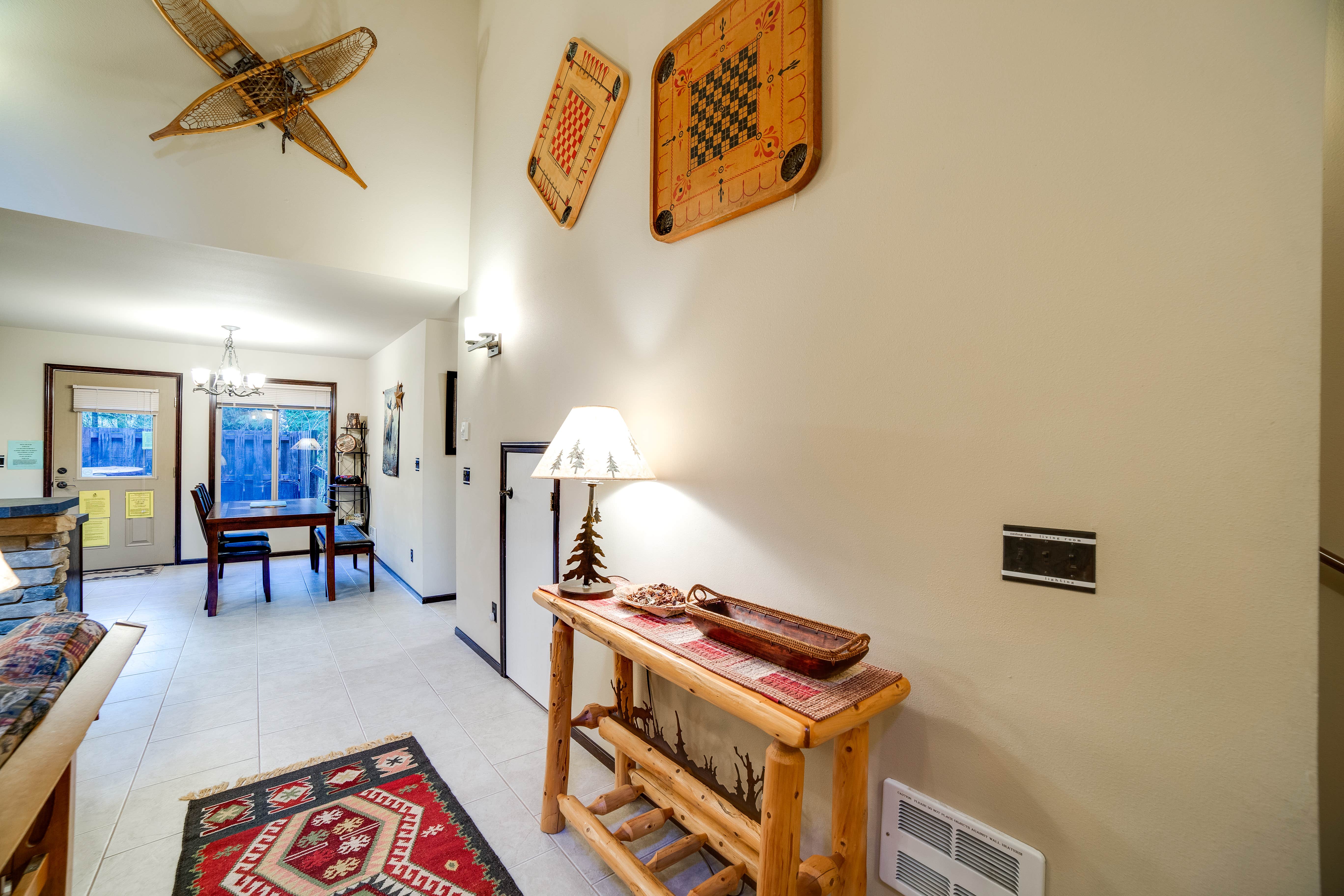 Camper submitted image from Mt. Baker Lodging - Cabin #89 - Hot Tub, Fireplace, BBQ, A/C, WiFi, Pets Ok, Sleeps-4! - 4