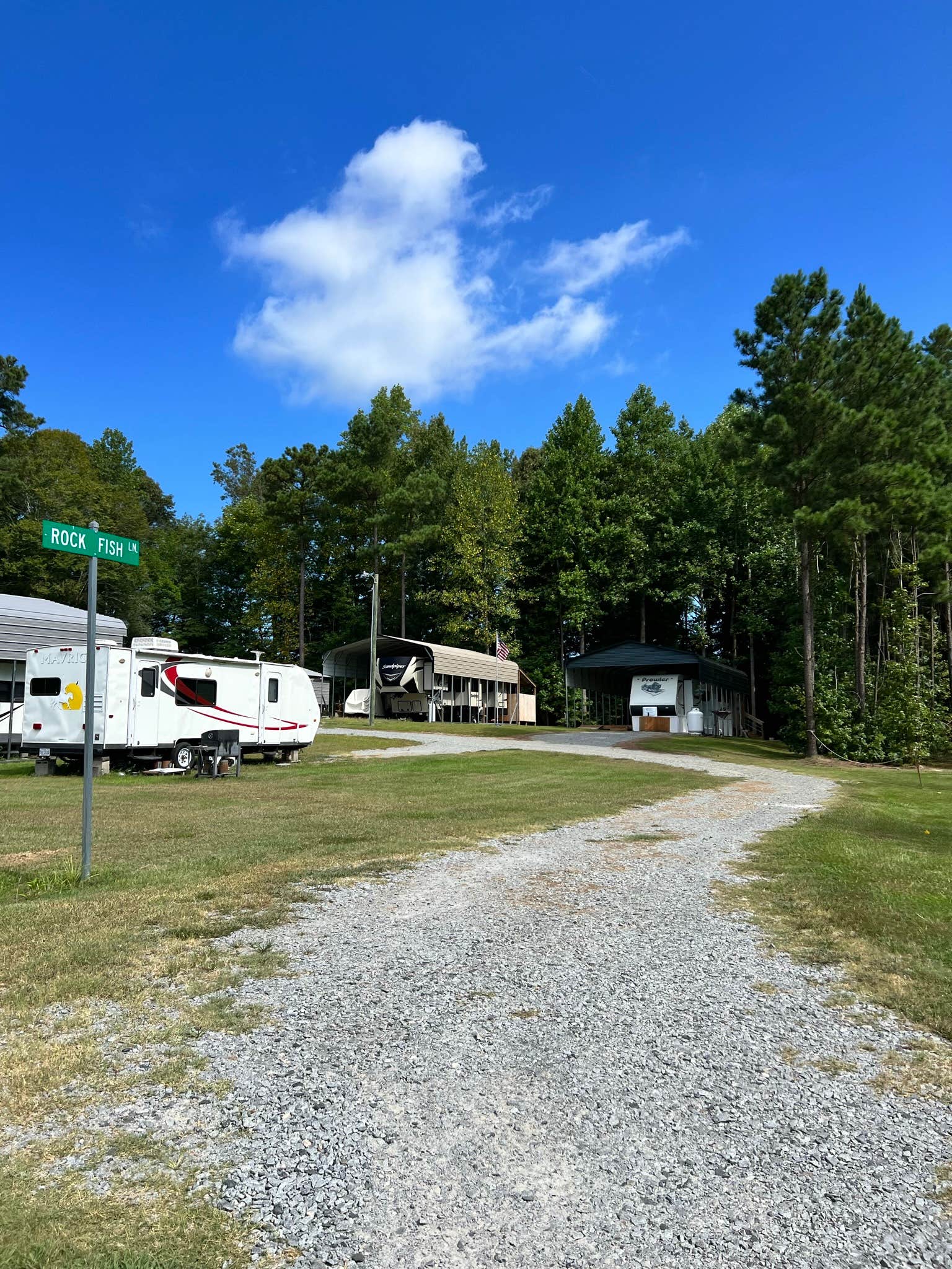 Ben C.'s photo of rv camping at Cotton Patch Landing | Outdoor Adventure Retreats near Swan Quarter, NC