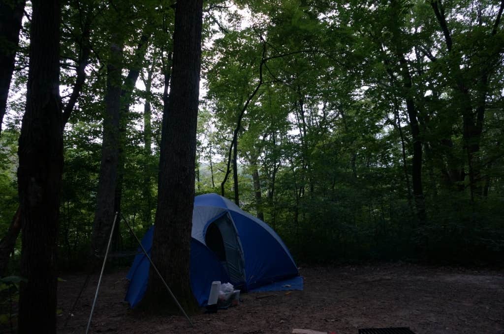 Jimmy P.'s photo at Northern Lights Campground — Devils Lake State Park in Wisconsin