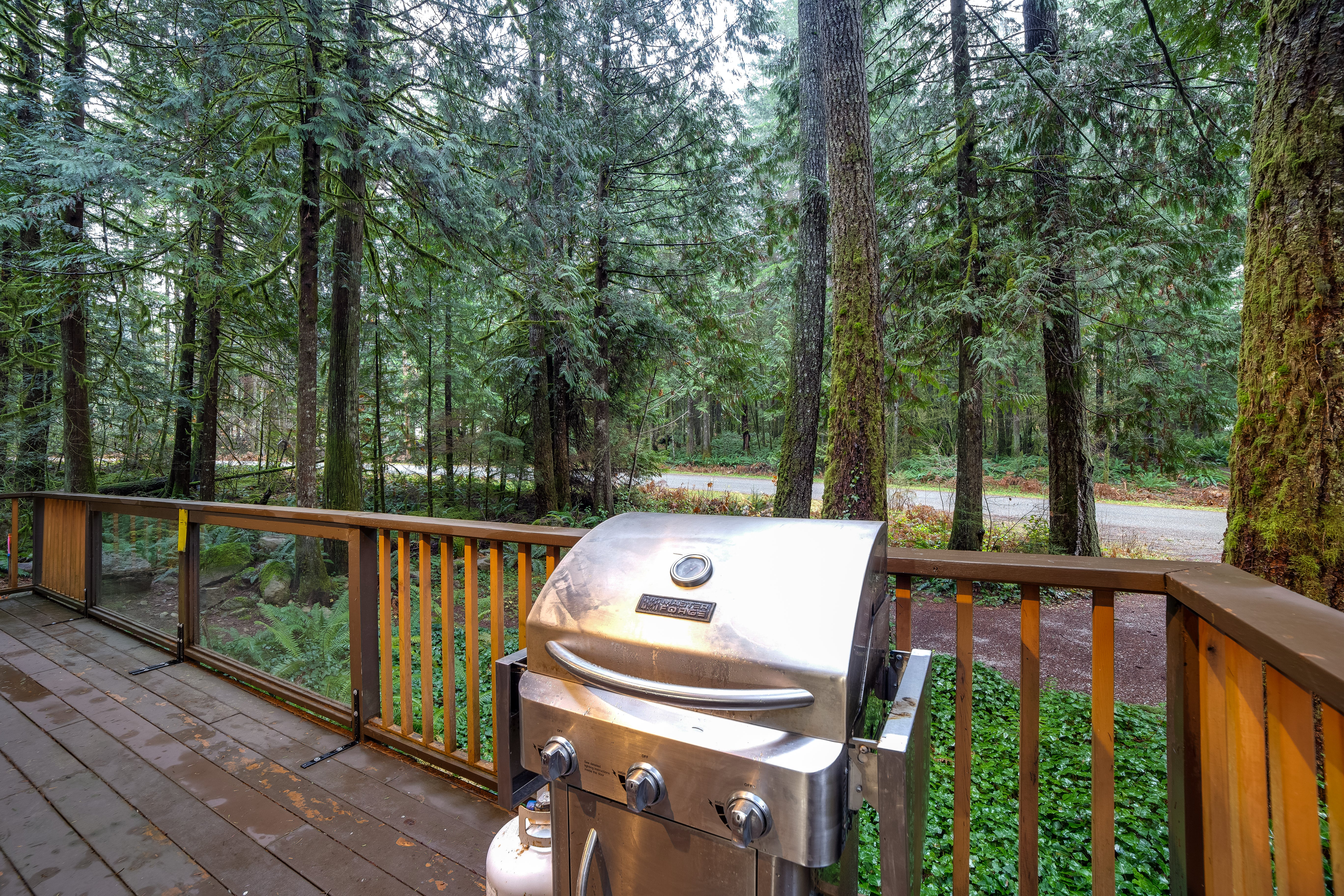 Camper submitted image from Mt. Baker Lodging - Cabin #27 - Pets Ok - Fireplace - Sleeps 10 - 3