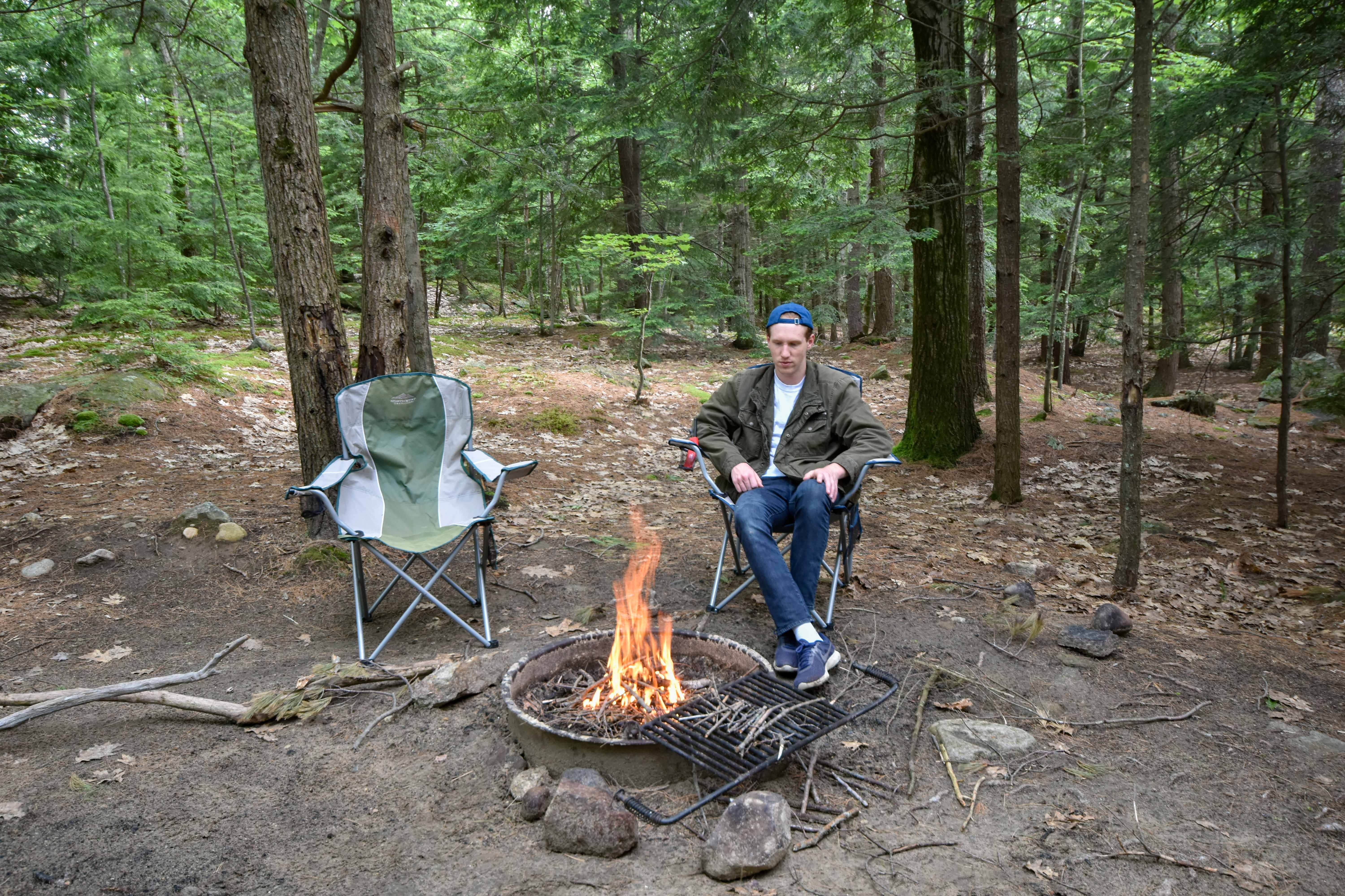 Tara S.'s photo at Gilson Pond Area Campground — Monadnock State Park near Wilton, NH