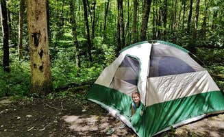 Myron C.'s photo of tent camping at Harmon Den Area near Hartford, TN