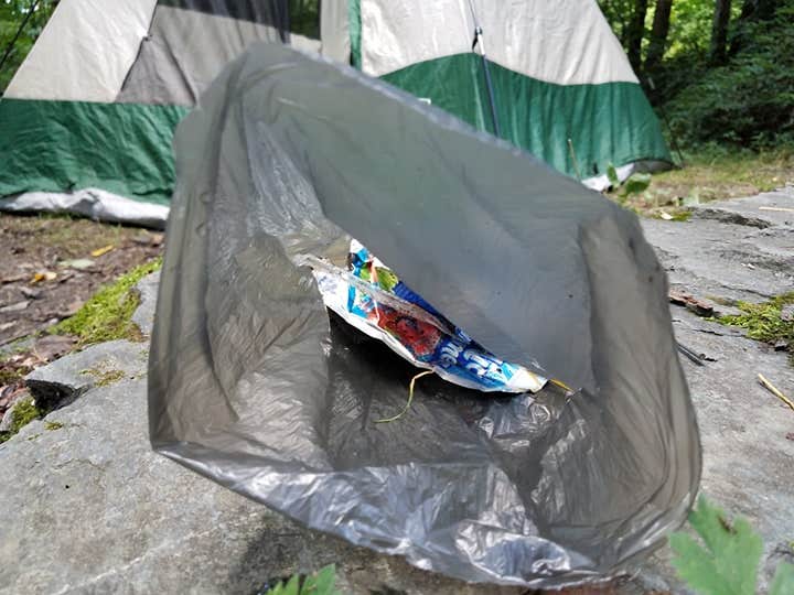 Myron C.'s photo of tent camping at Harmon Den Area near Lake Junaluska, NC