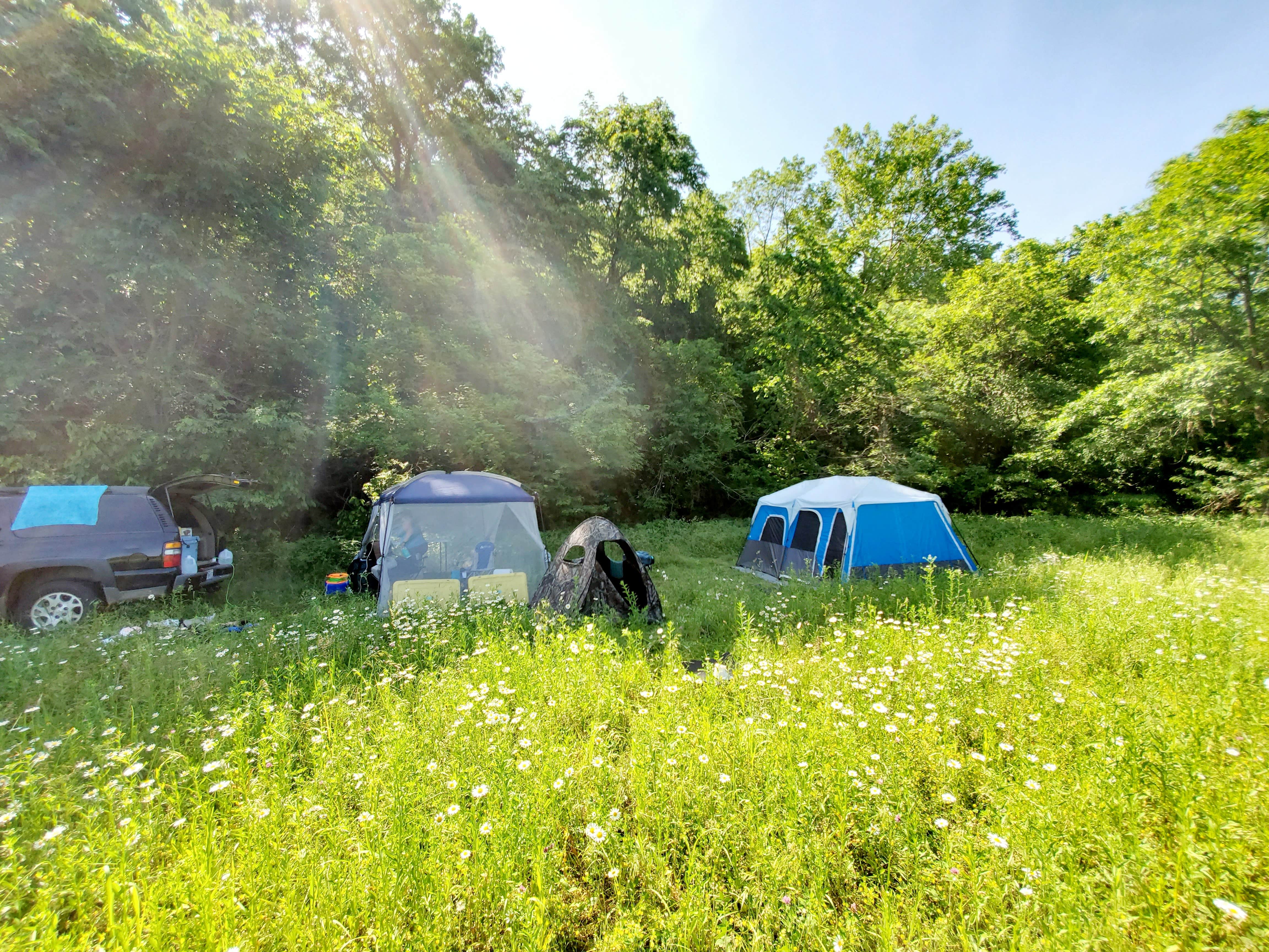 Camper-submitted photo at Swan Creek near Rockaway Beach, MO