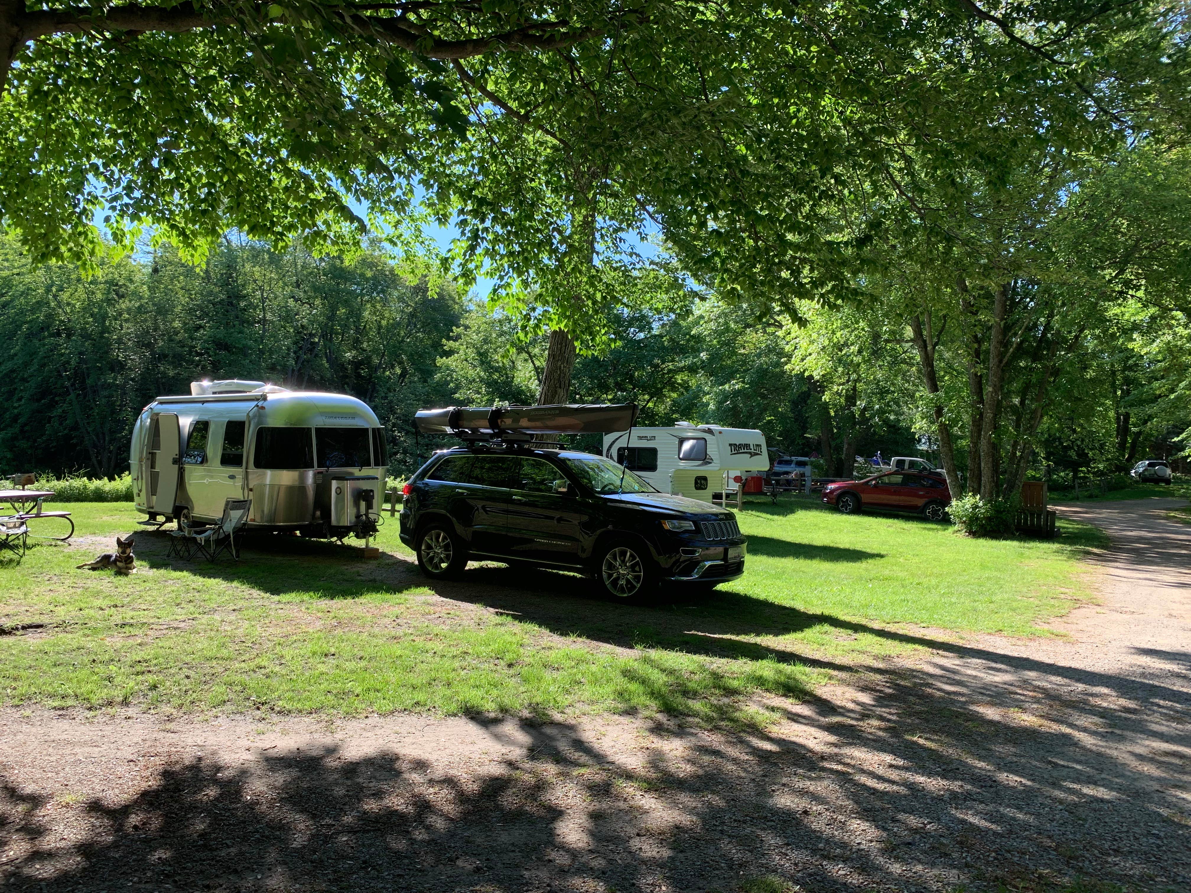 Jill B.'s photo of rv camping at Northland Outfitters near Gulliver, MI