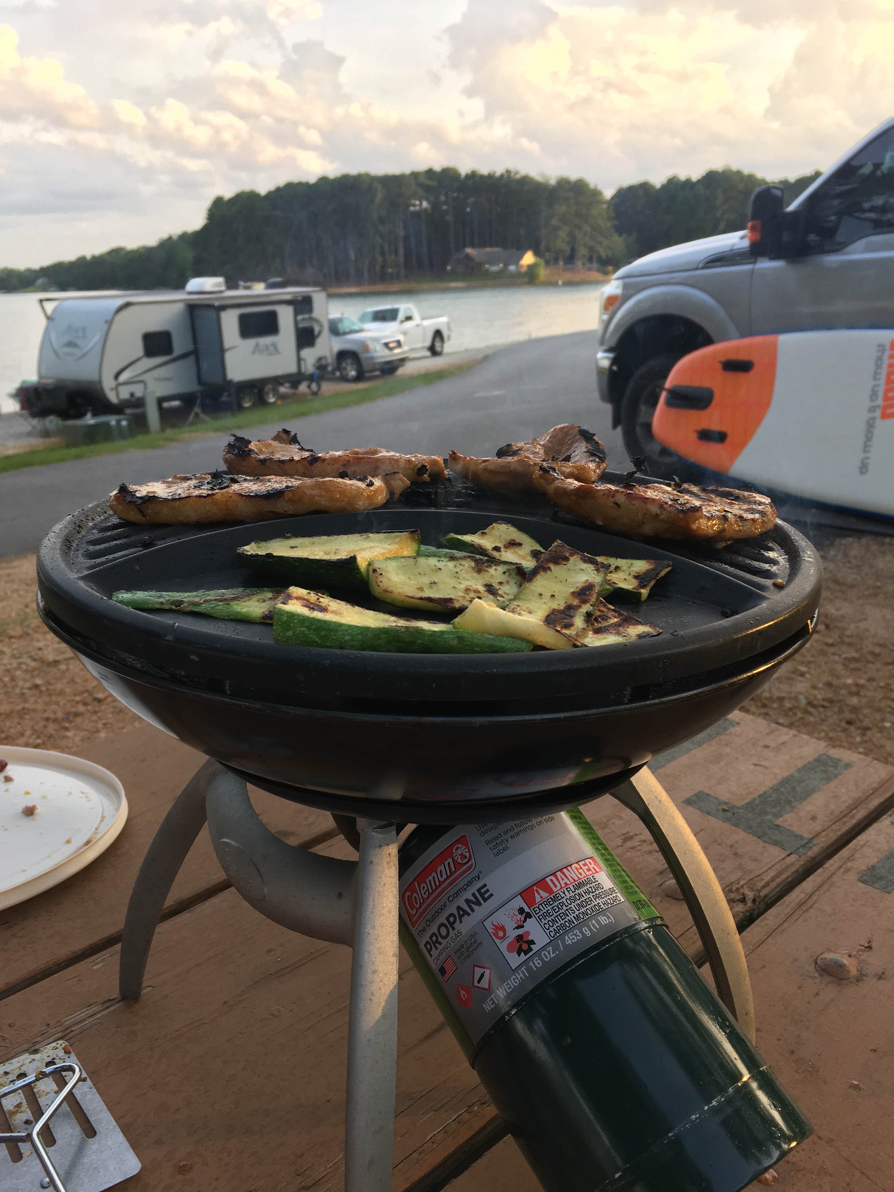 Diana H.'s photo of rv camping at South Cove County Park near Fair Play, SC