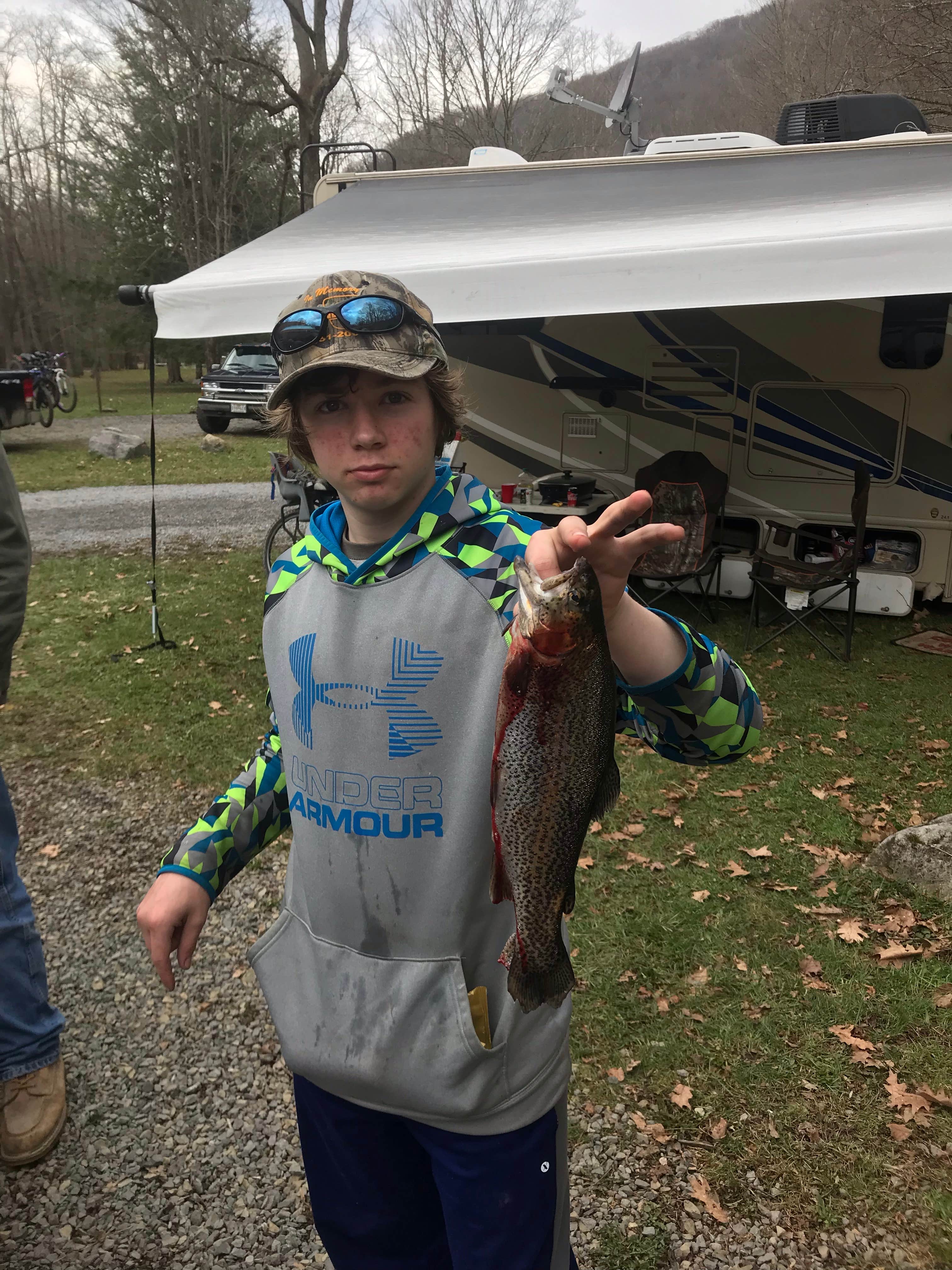 Camper-submitted photo at Cranberry River Sites NF Campground near Richwood, WV