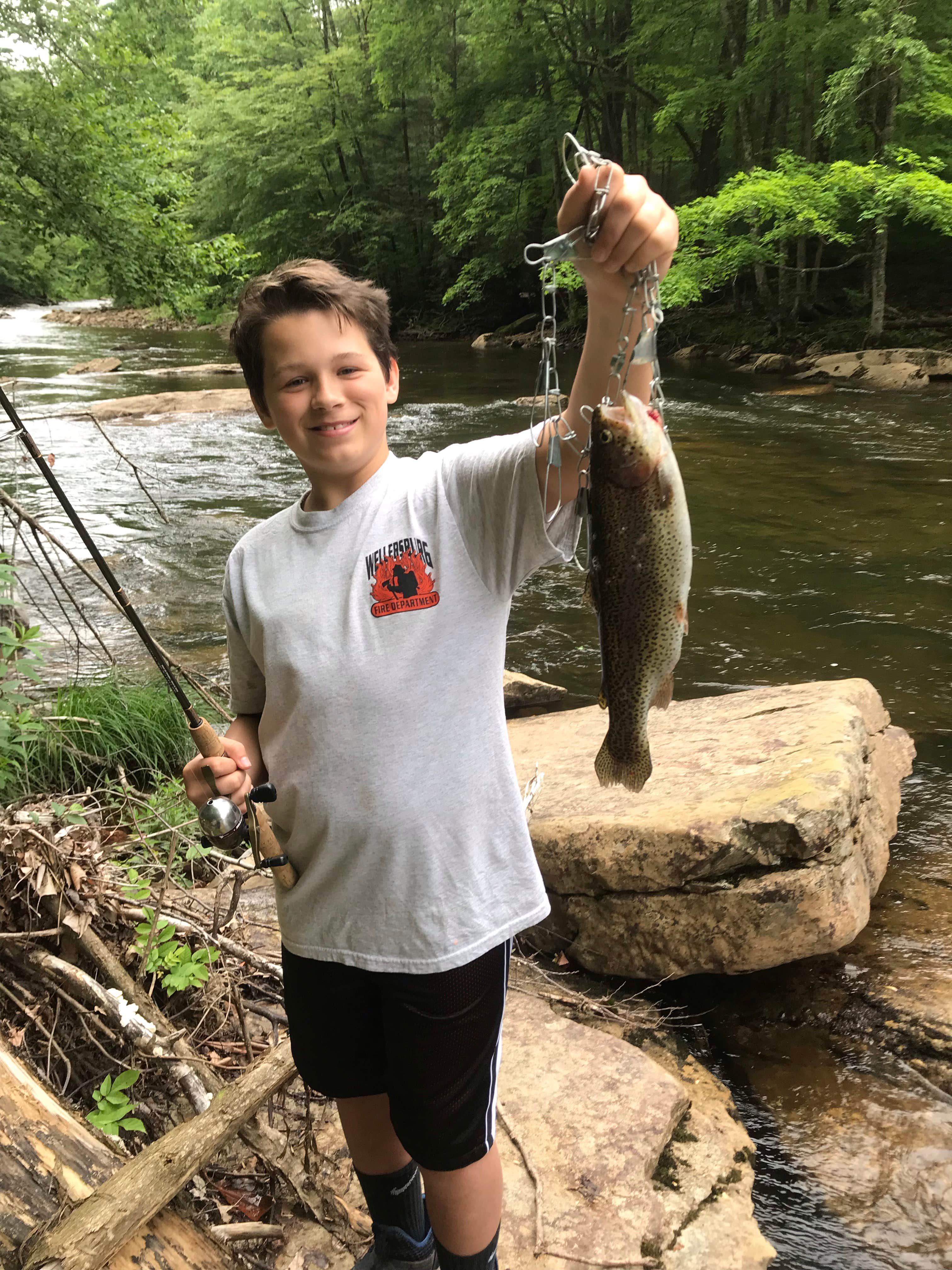 Camper-submitted photo at Cranberry River Sites NF Campground near Sandstone, WV