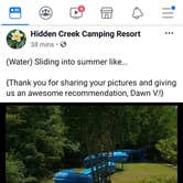 Review photo of Spacious Skies Hidden Creek by Dawn V., June 23, 2019