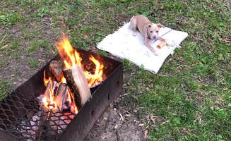 Darren L.'s photo of camping with pets at Kettle Moraine State Forest Long Lake Campground near Neenah, WI