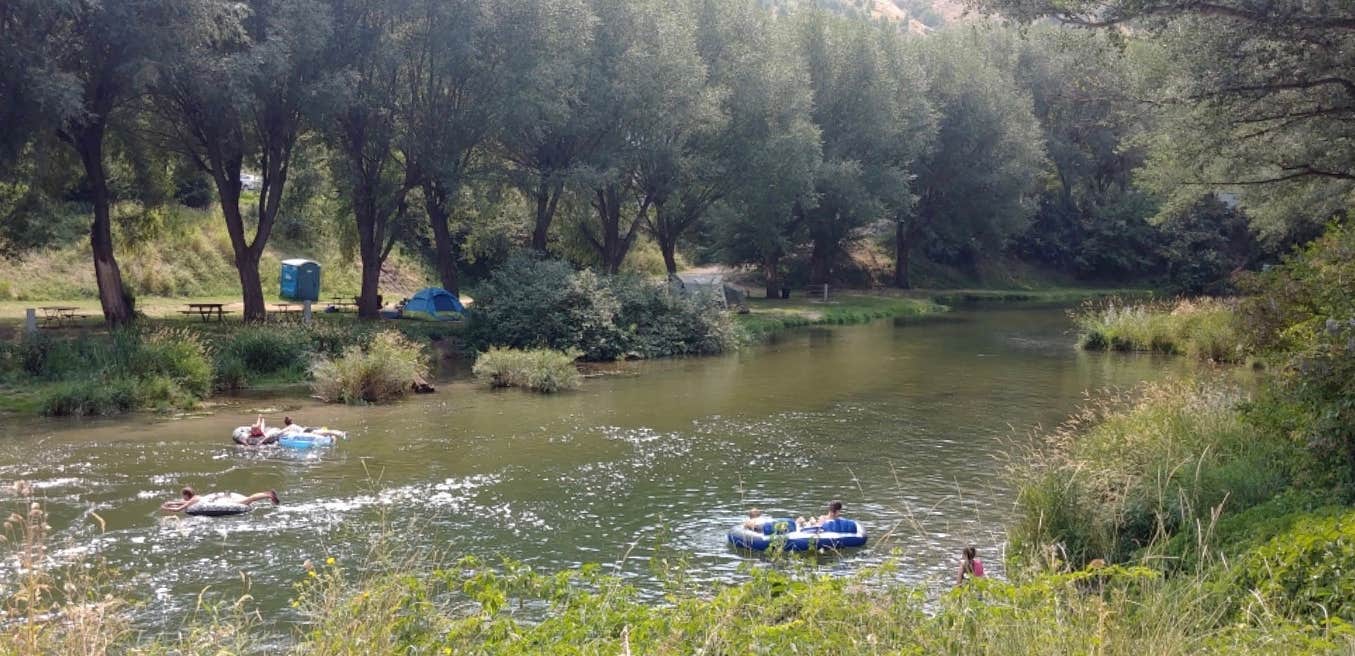 Camper-submitted photo at Mary’s Campground near Lava Hot Springs, ID