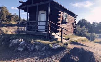 Shani C.'s photo of glamping accommodations at Massacre Rocks State Park Campground near Downey, ID