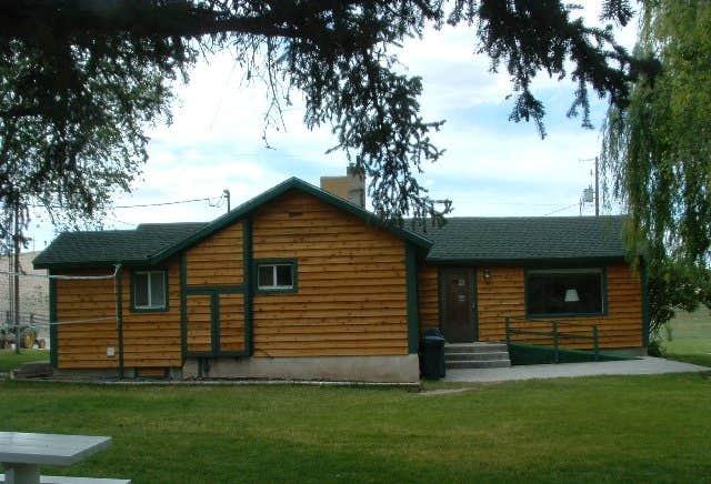 Shani C.'s photo of a cabin at Downata Hot Springs near Bloomington, ID