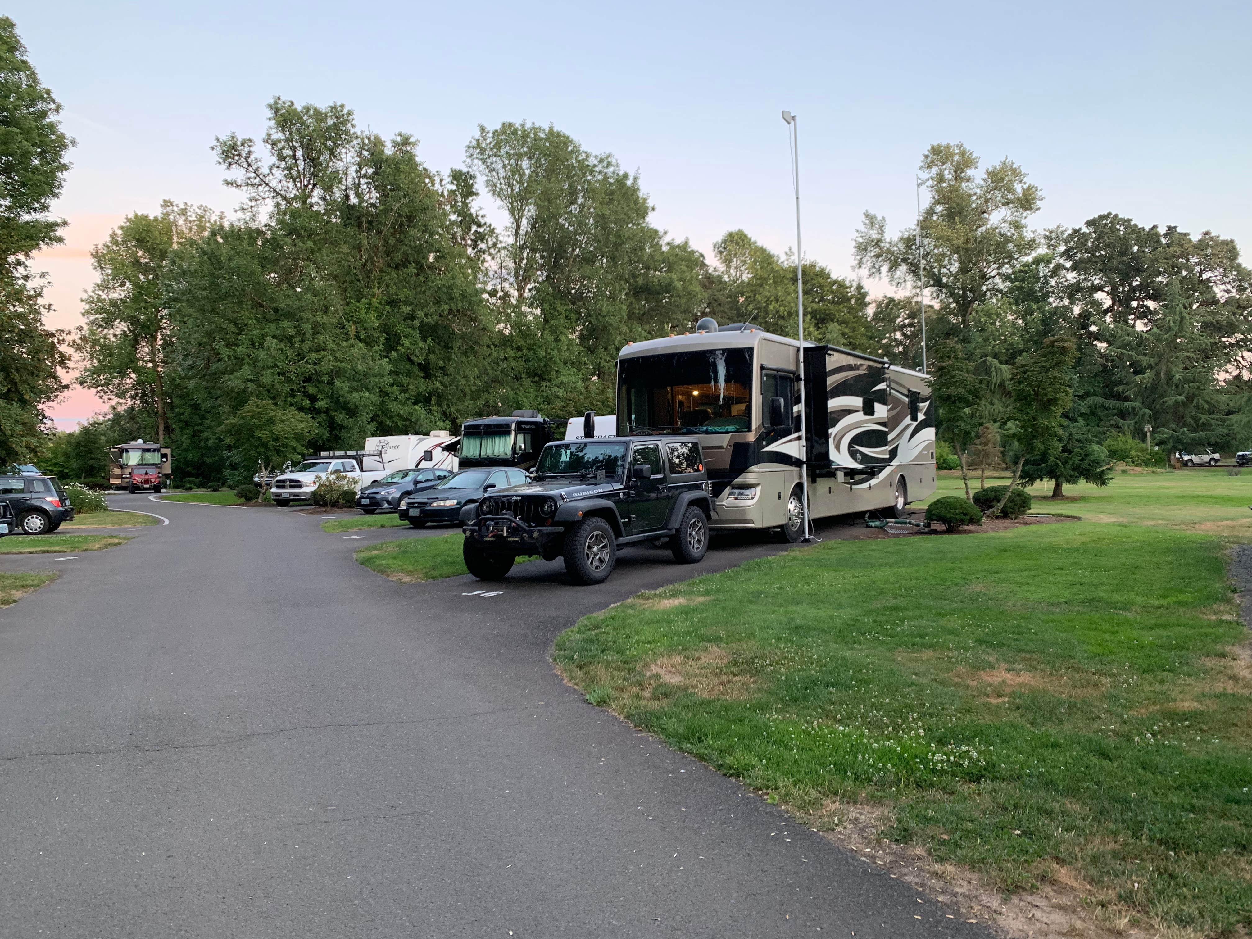 Camper-submitted photo at Deerwood RV Park near Cottage Grove, OR