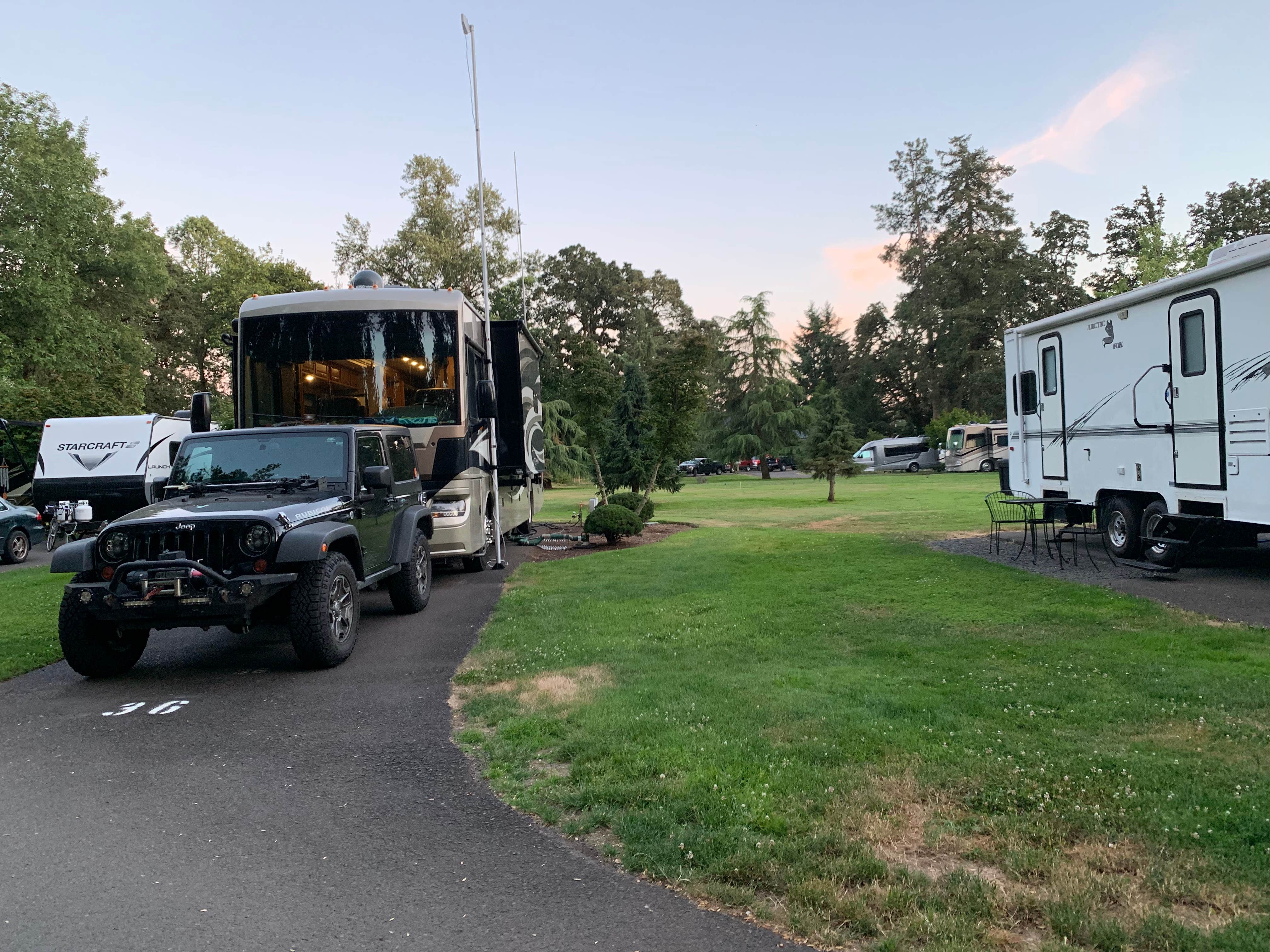 Camper-submitted photo at Deerwood RV Park near Cottage Grove, OR
