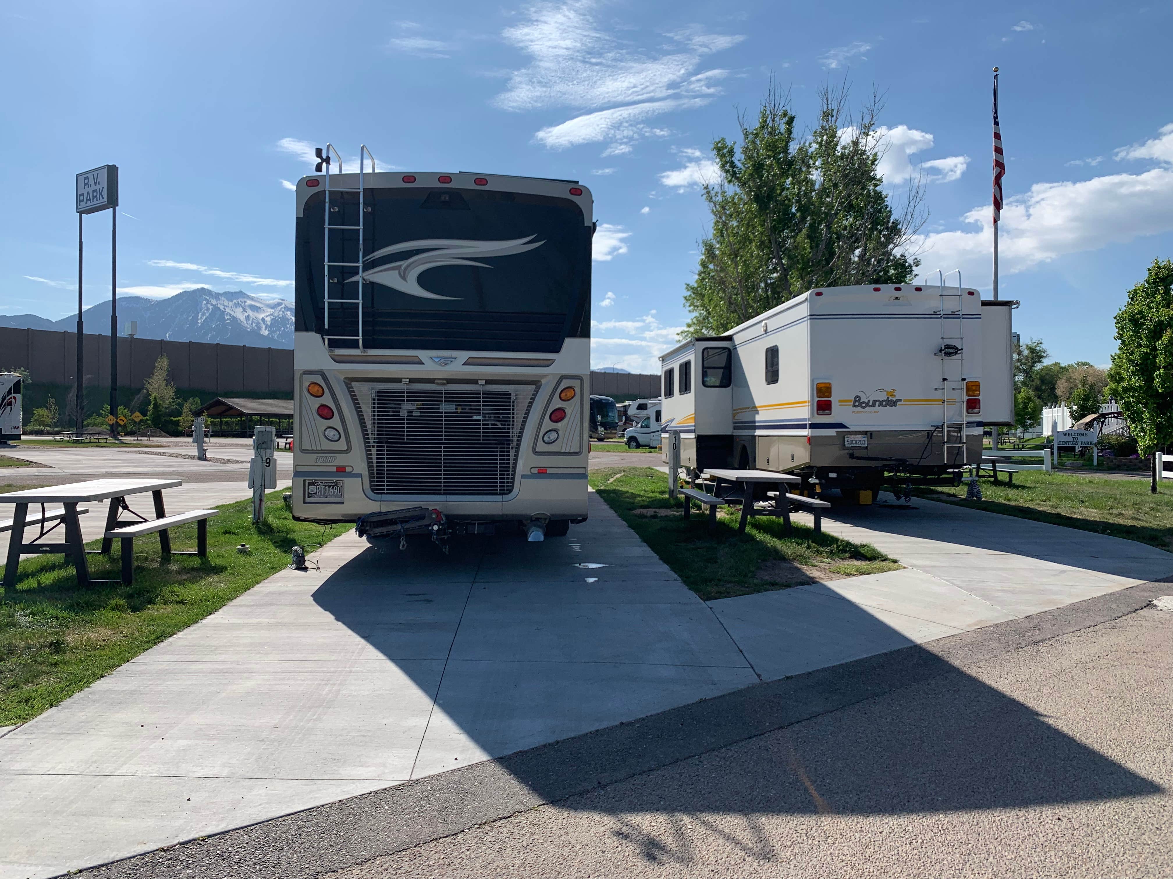 Rachel H.'s photo of rv camping at Century RV Park near Howell, UT
