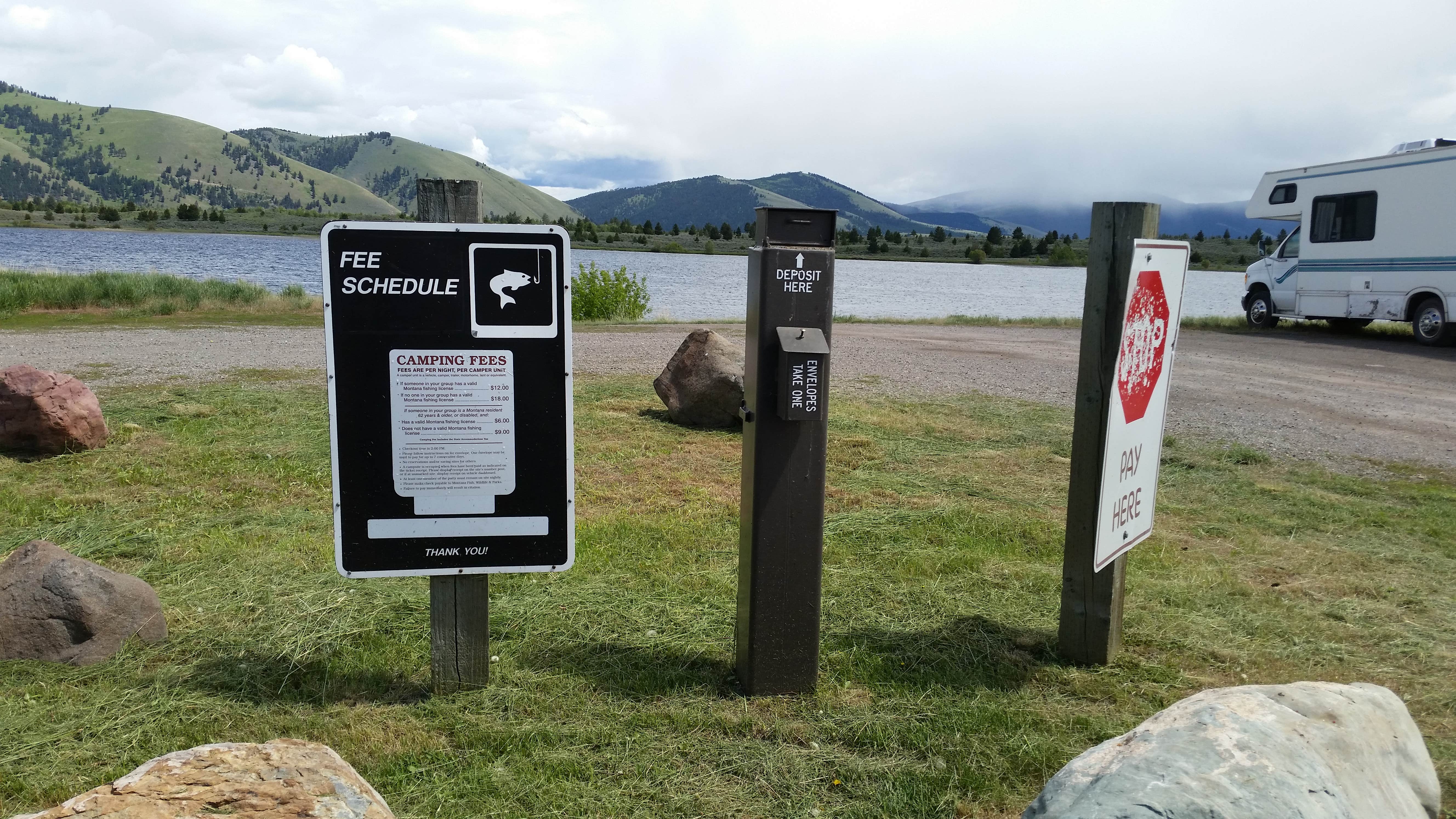 Camper-submitted photo at Browns Lake near Lincoln, MT