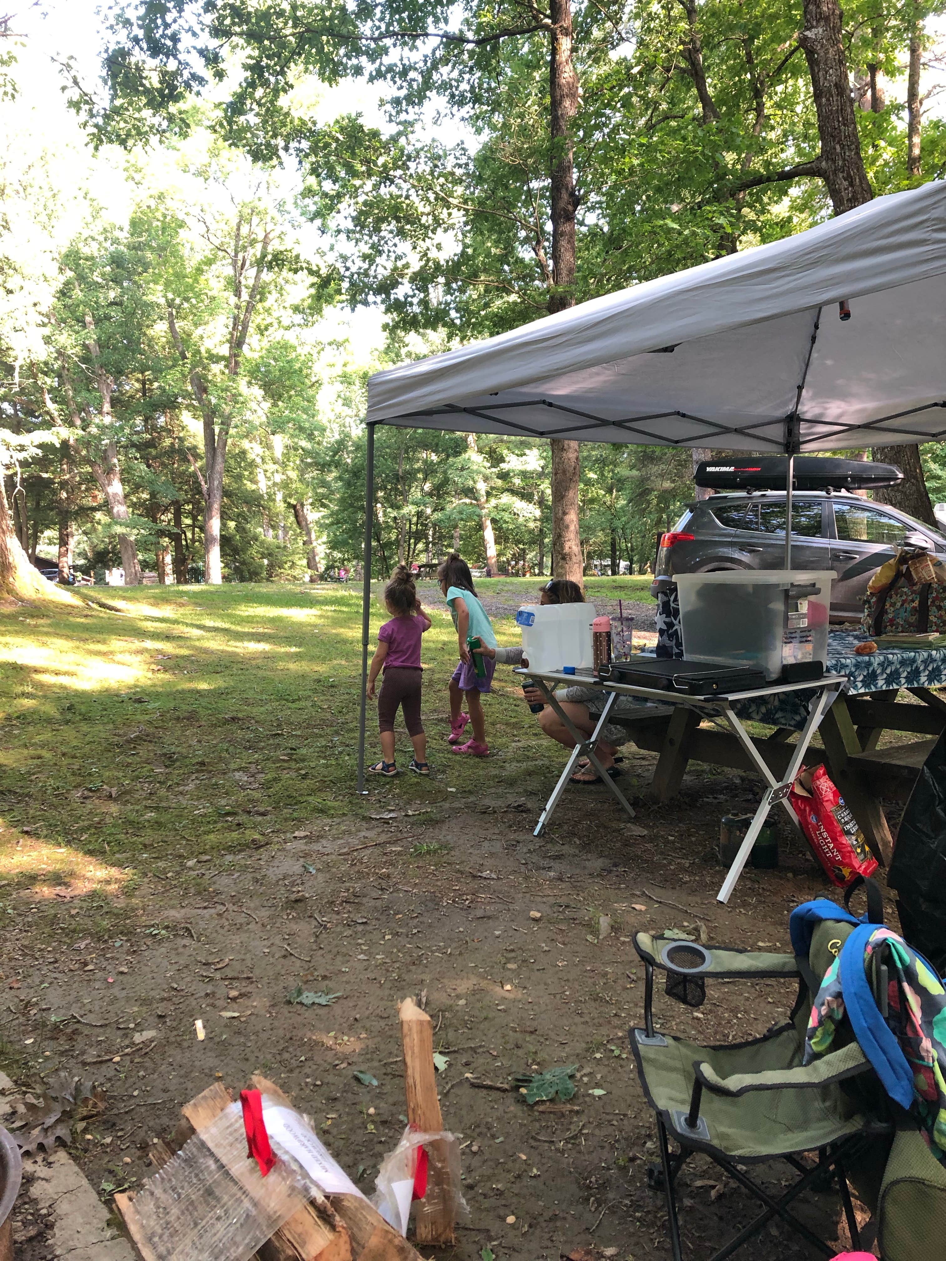 Keith B.'s photo at Babcock State Park Campground near Edmond, WV