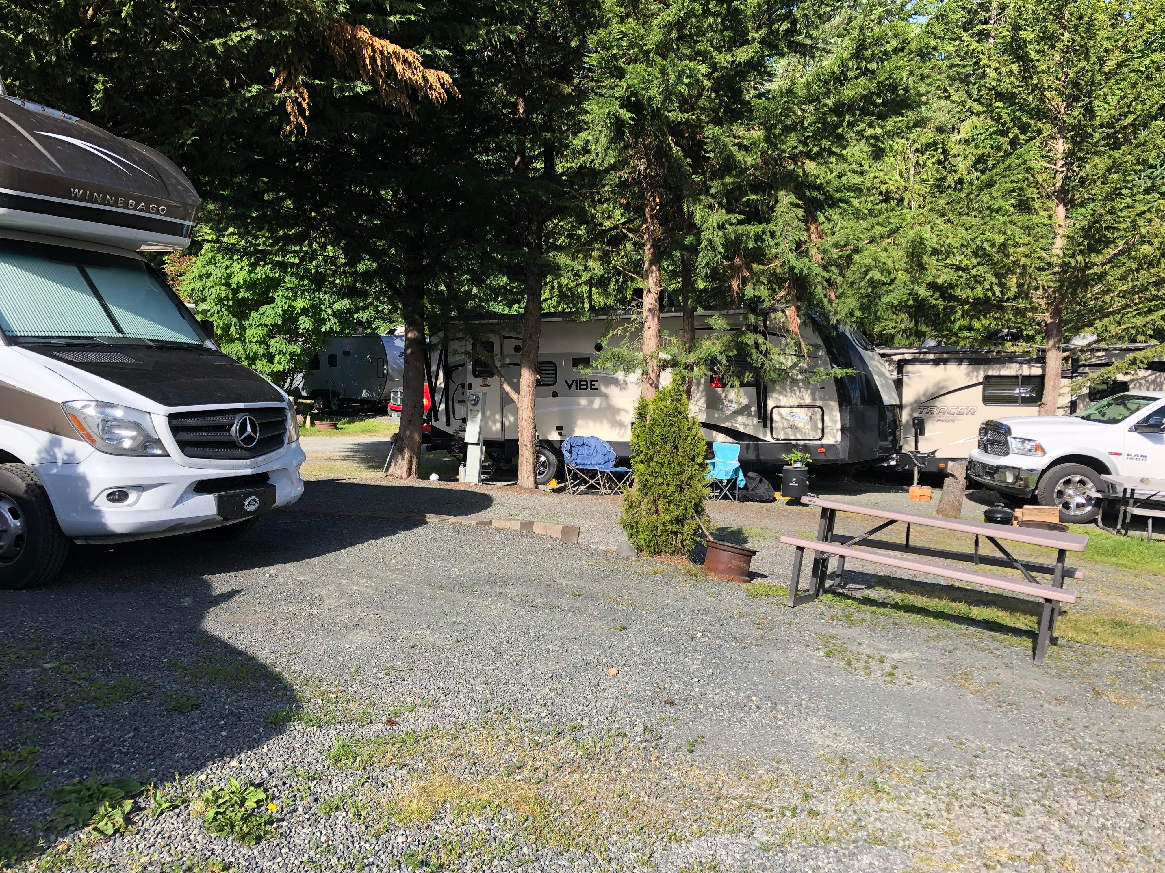 Jackie  S.'s photo of rv camping at Elwha Dam RV Park near Beaver, WA