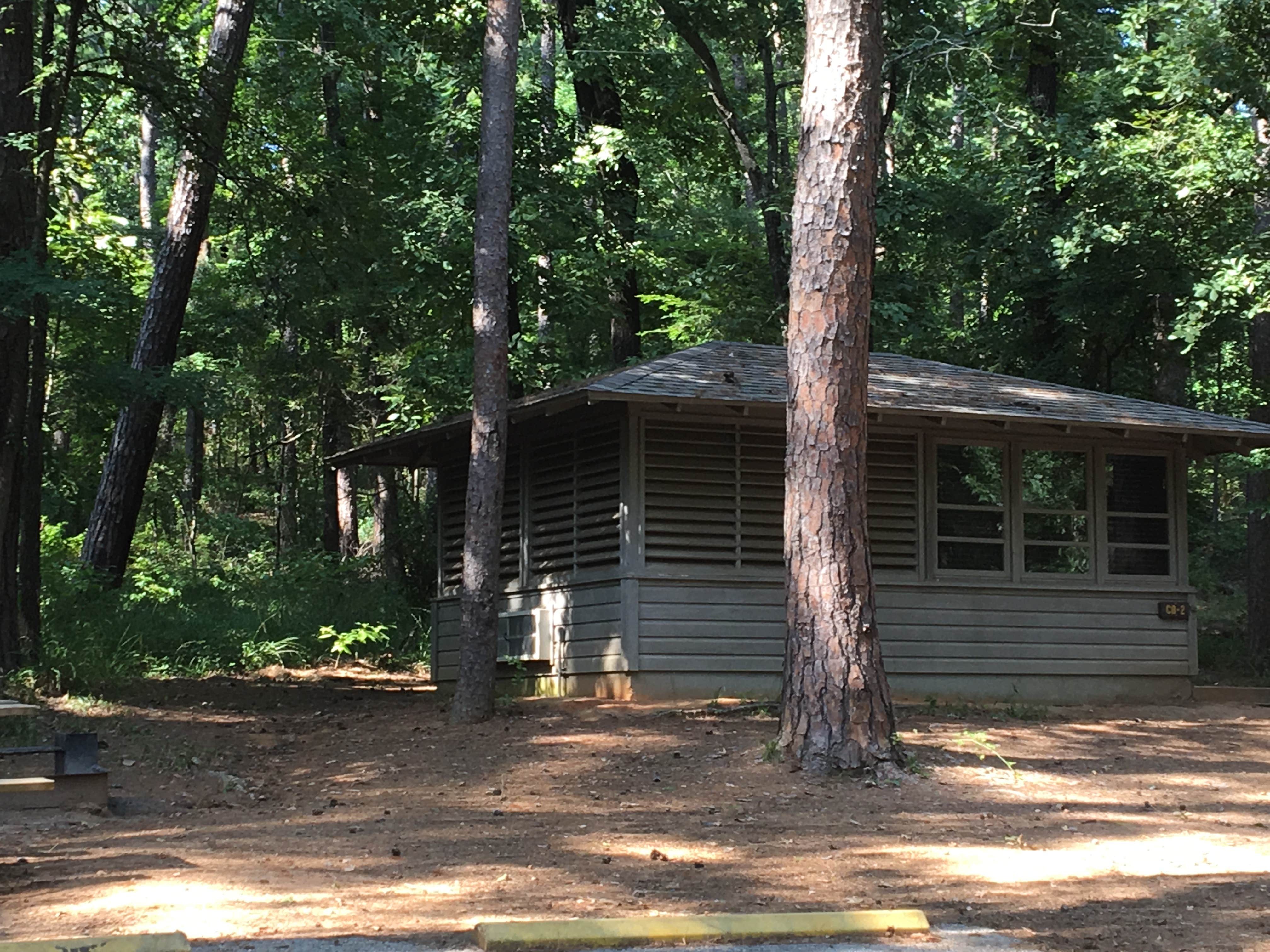 Shelly S.'s photo of glamping accommodations at Tyler State Park Campground near Kilgore, TX