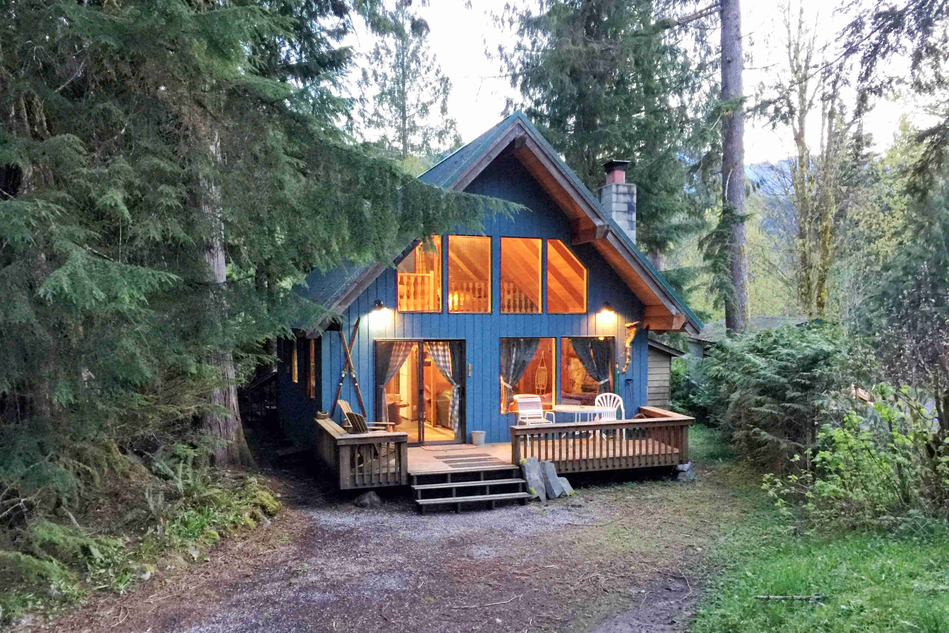 Camping near Mt. Baker Lodging - Cabin #44 - Hot Tub, Fireplace, Wifi, Pets Ok, Sleeps-6!: Mt Baker Lodging - Cabin #53 - Hot tub, Fireplace, BBQ, Sleeps-6!, Maple Falls, Washington