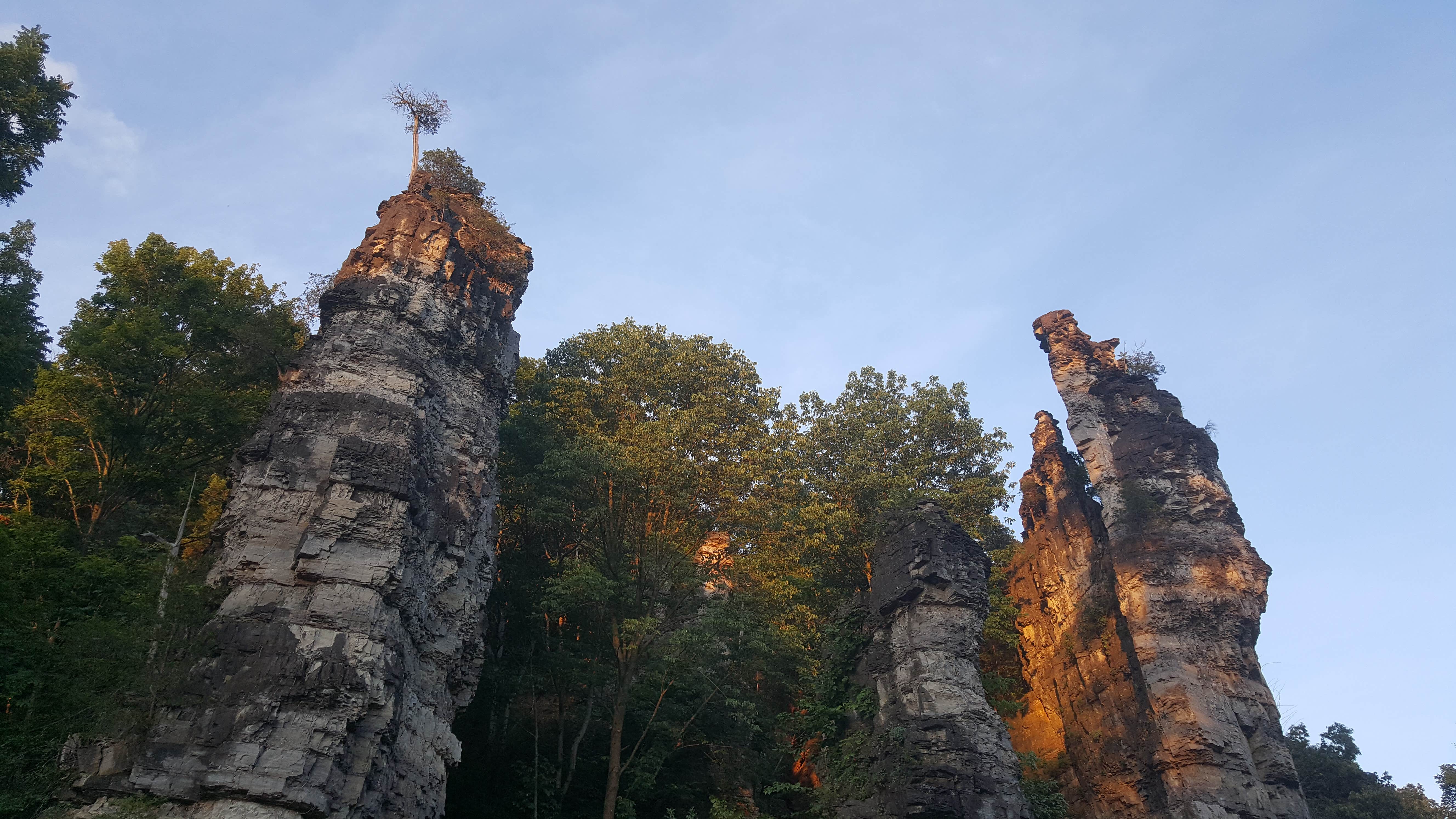 Camper submitted image from Natural Chimneys Regional Park - 2