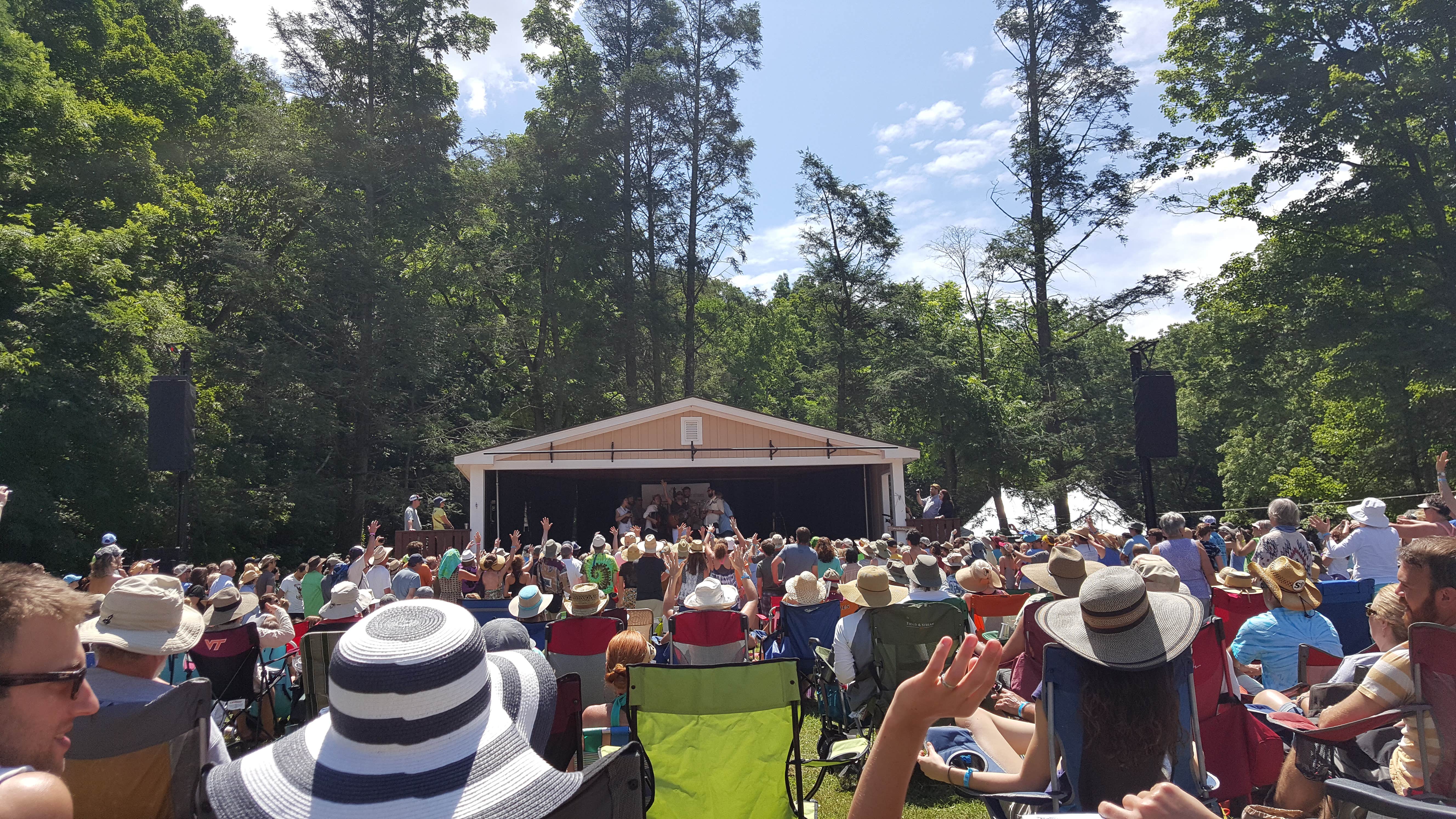 Camper-submitted photo at Natural Chimneys Regional Park near Harrisonburg, VA