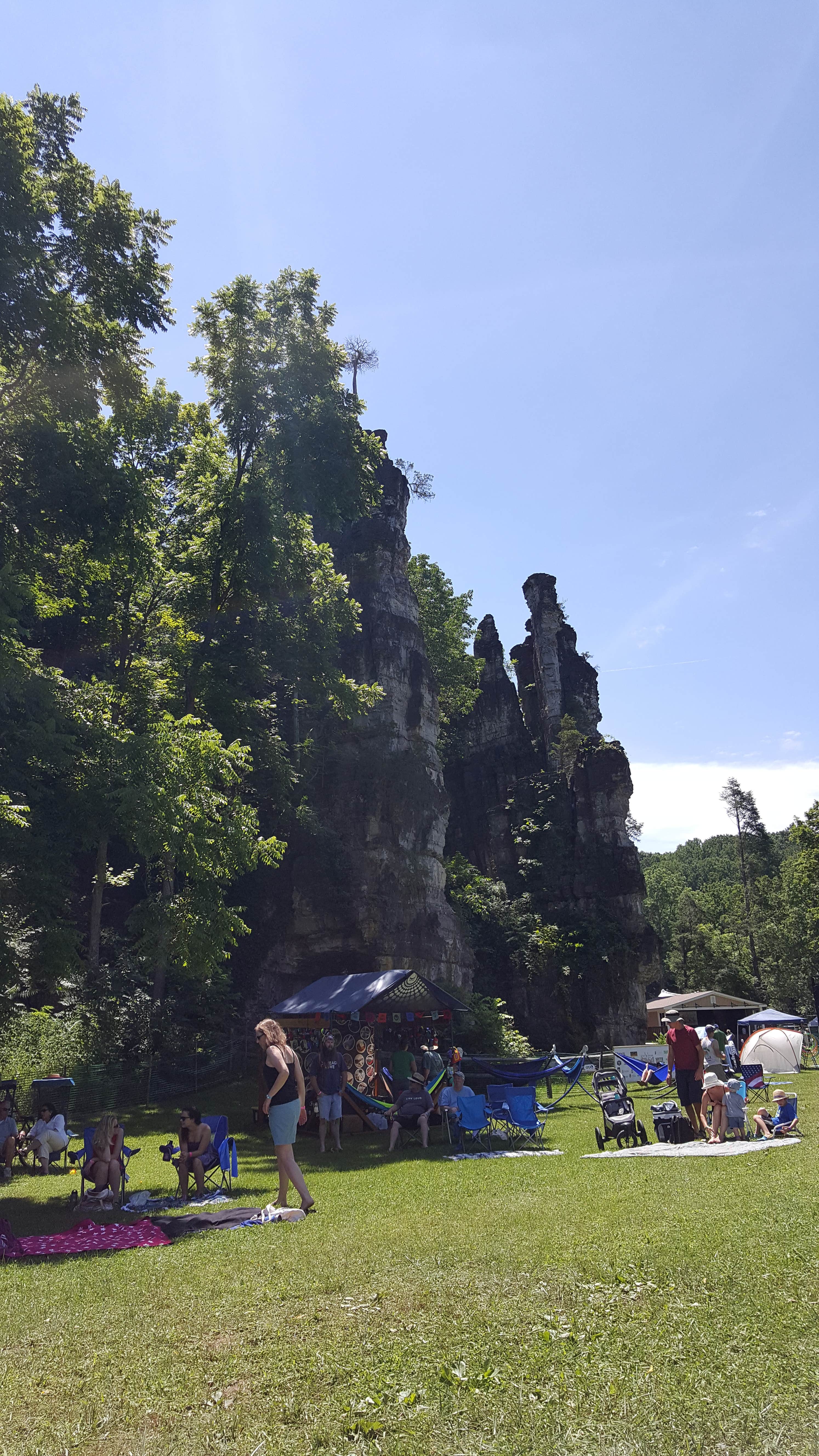 Camper-submitted photo at Natural Chimneys Regional Park near Harrisonburg, VA