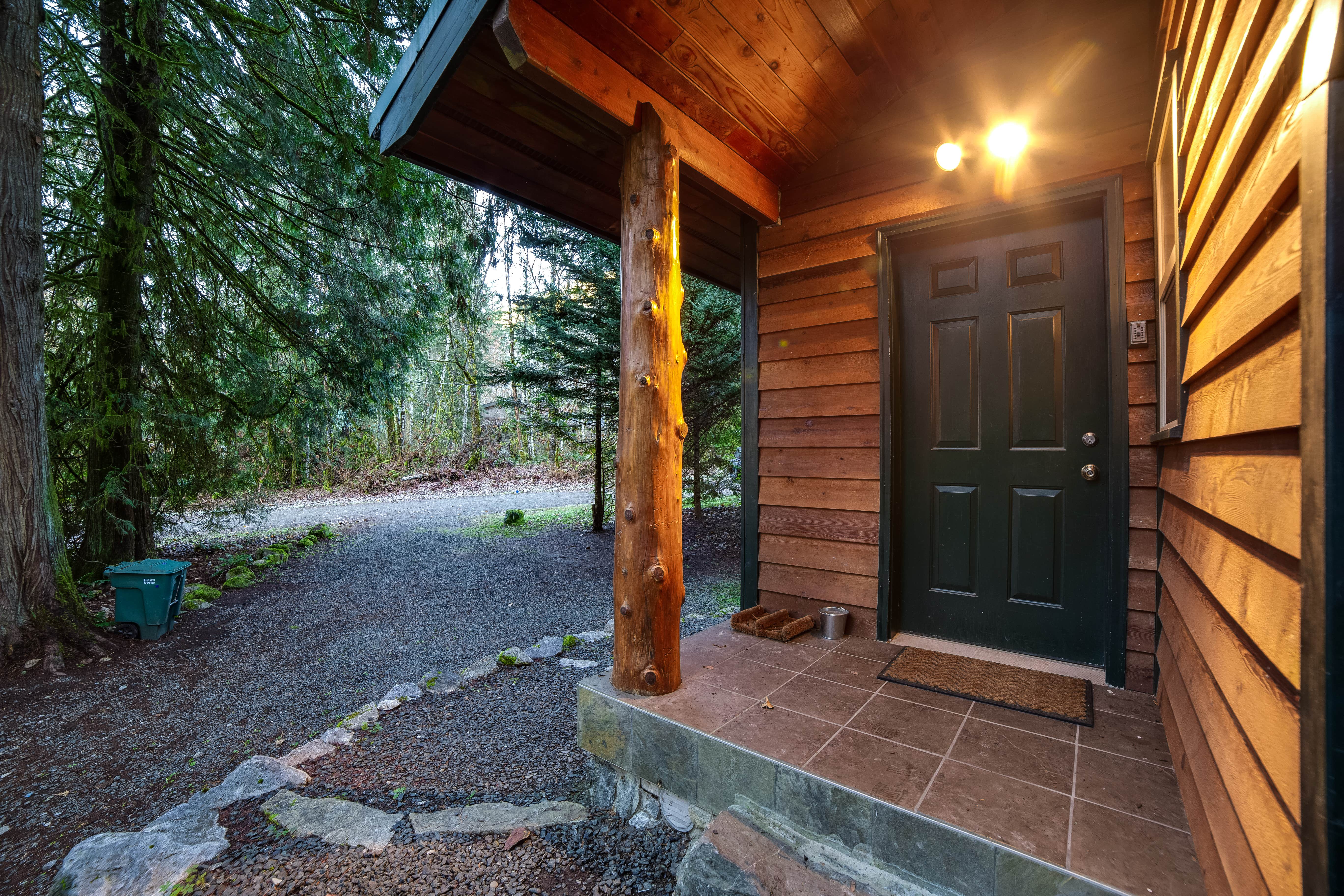 Camping near Silver Lake Park: Glacier Springs Cabin #54 - Mt. Baker Lodging, Maple Falls, Washington