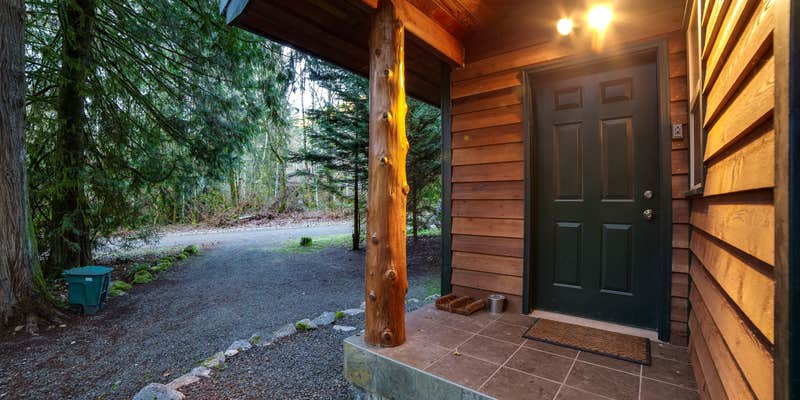 Camper submitted image from Glacier Springs Cabin #54 - Mt. Baker Lodging