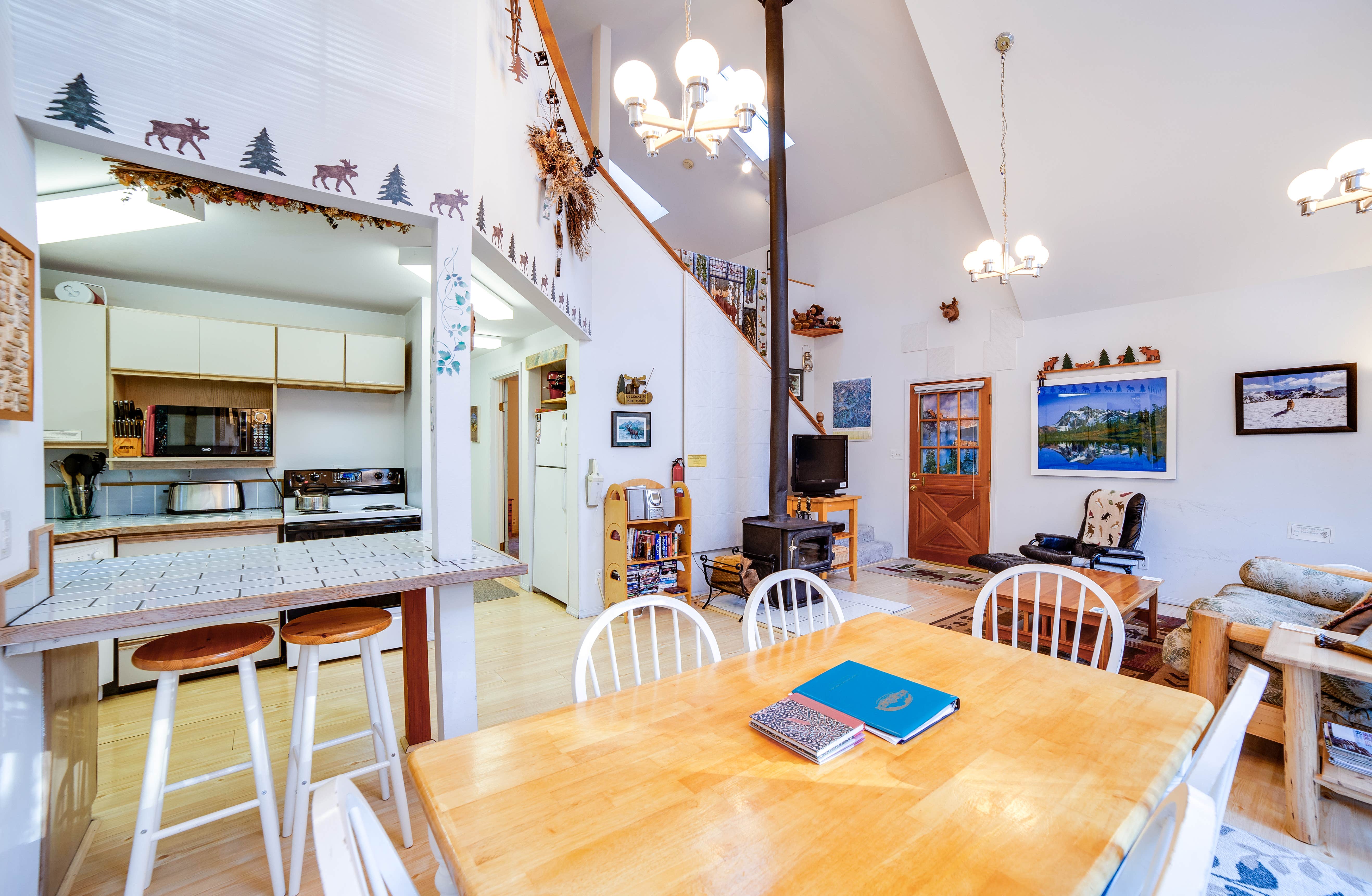 Camper-submitted photo at Glacier Springs Cabin #39 - Mt. Baker Lodging near Maple Falls, WA