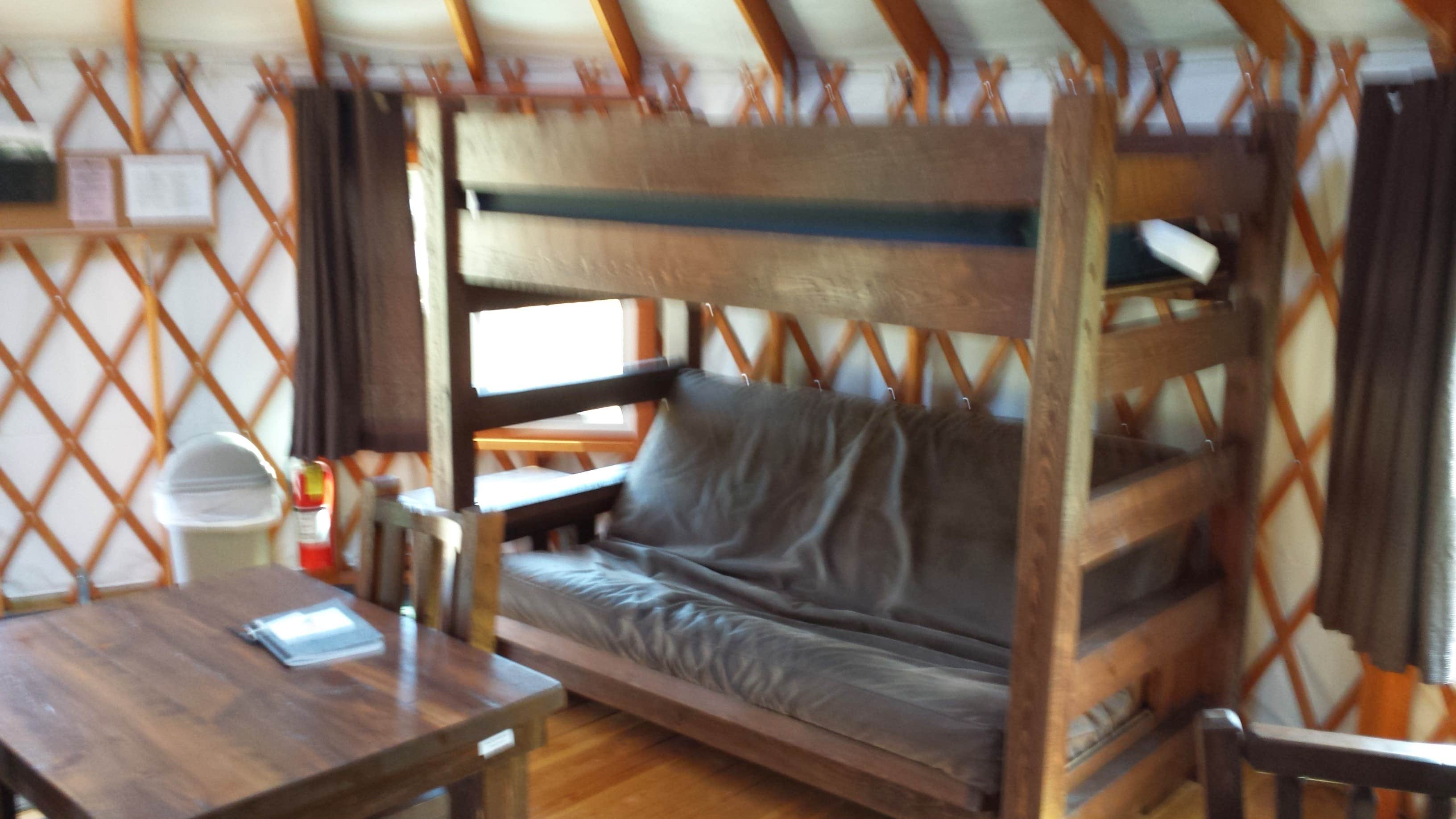 Jason S.'s photo of glamping accommodations at Afton State Park Campground near Glenwood City, WI