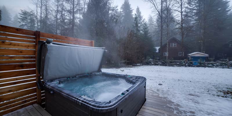 Camper submitted image from Mt. Baker Lodging - Cabin #62 - Hot Tub, Fireplace, Wifi, Pets Ok, Sleeps-6!