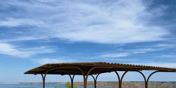 Camper submitted image from Blue West Campground — Lake Meredith National Recreation Area