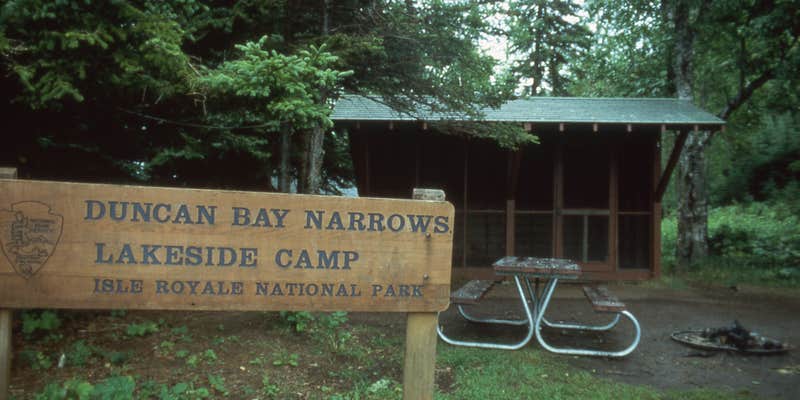 Camper submitted image from Duncan Narrows Campground — Isle Royale National Park