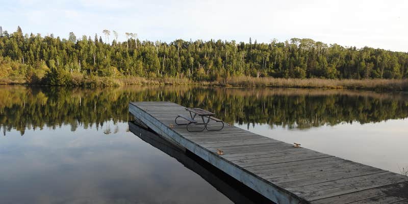 Camper submitted image from McCargoe Cove Campground — Isle Royale National Park