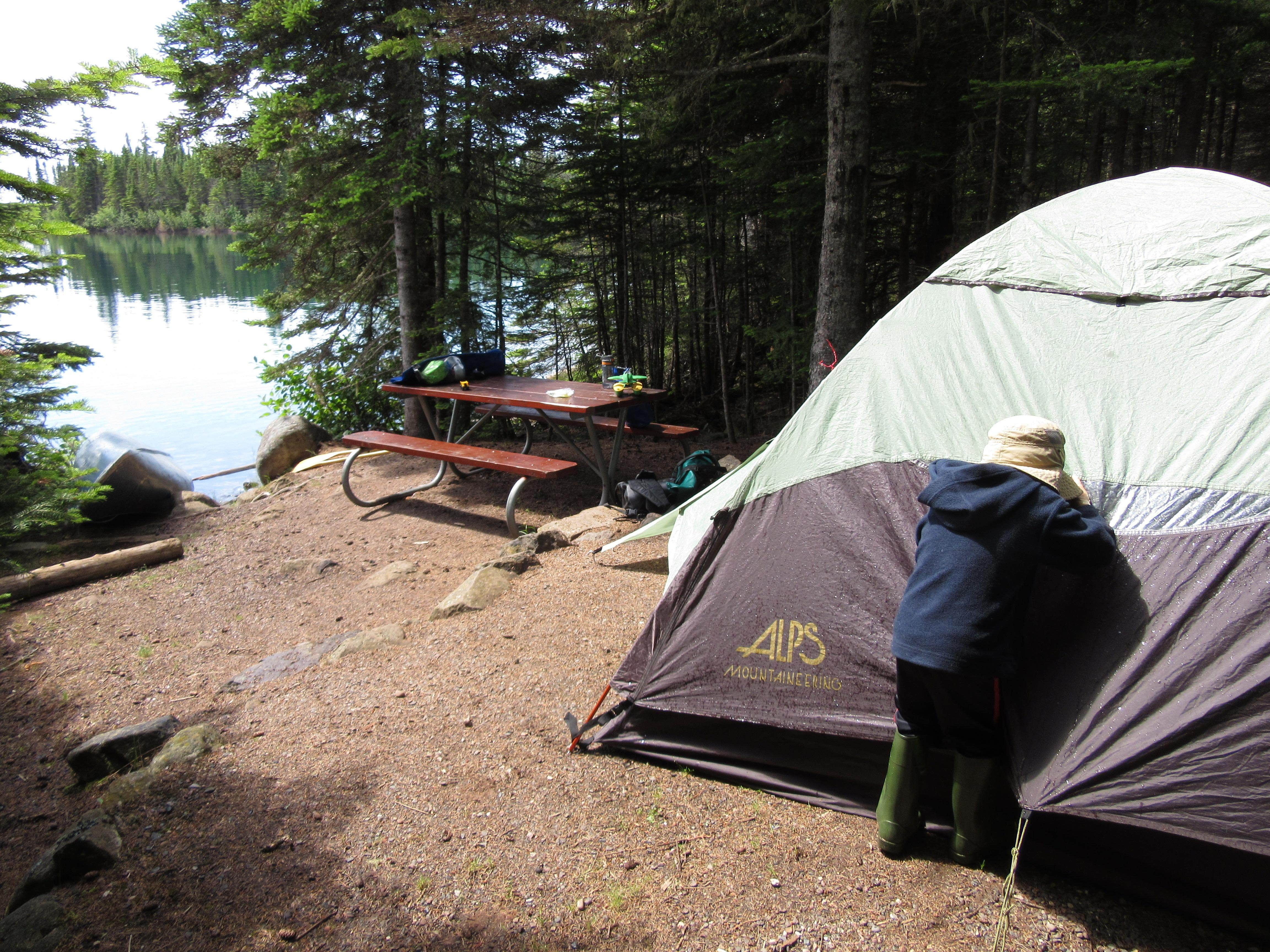 Camping near Duncan Bay Campground — Isle Royale National Park: Merritt Lane Campground — Isle Royale National Park, Eagle Harbor, Michigan